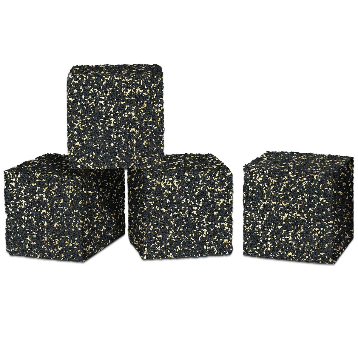 Bxi Subwoofer Isolation Pad - 4 Pcs 2 X 2 X 2 Inches Bass Reduction Floorstanding Speakers Mat Riser - Thick Large Rubber Cork A