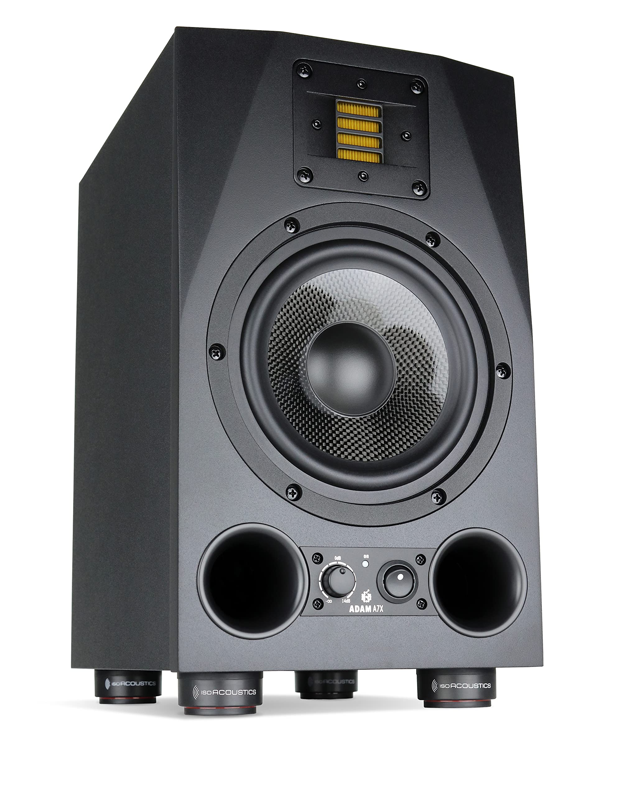 IsoAcoustics Iso-Puck Series Acoustic Isolators (Iso-Puck Mini, 6 lbs max/Unit, 8-Pack)