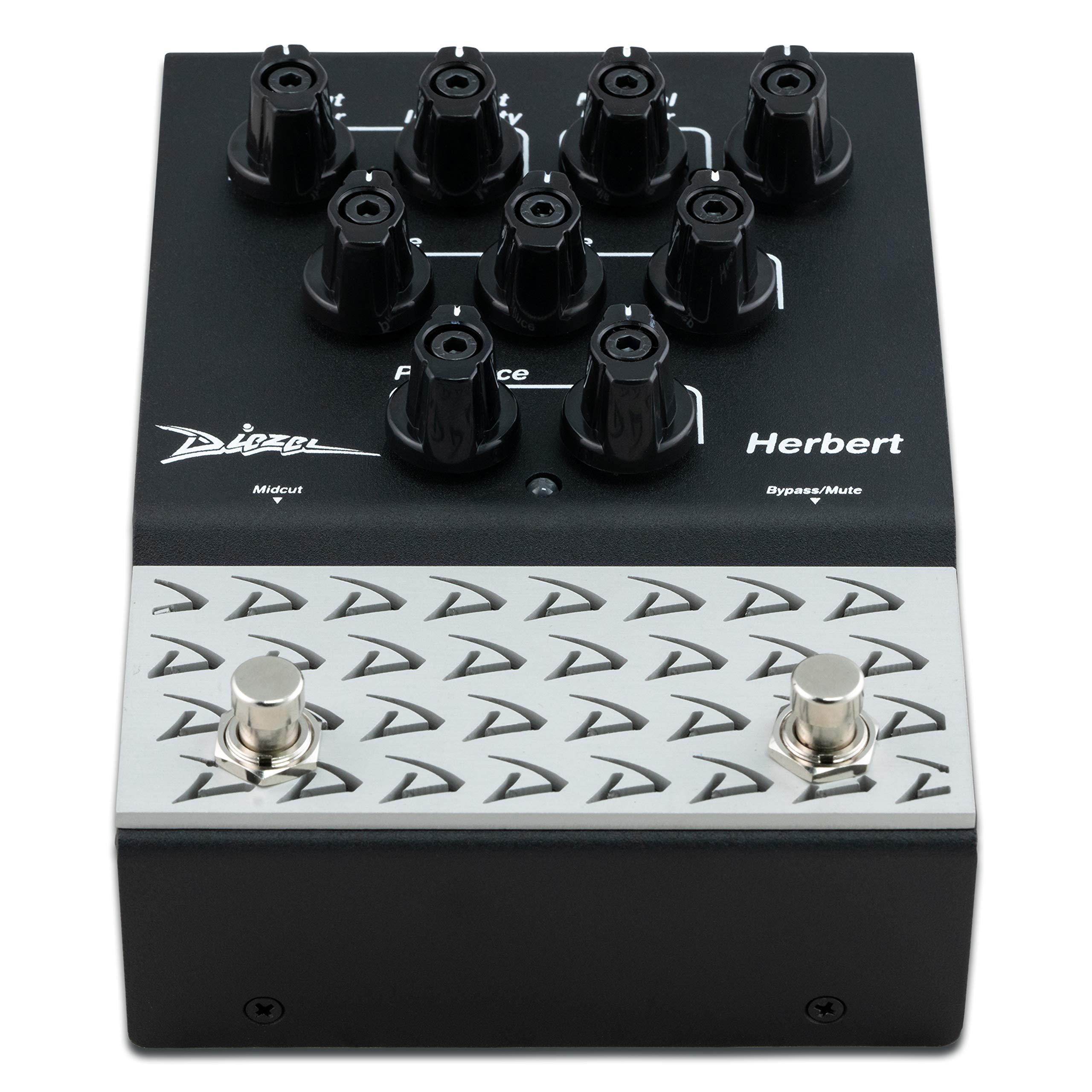 Diezel Herbert Two Channel Overdrive and Preamp Guitar Effects Pedal