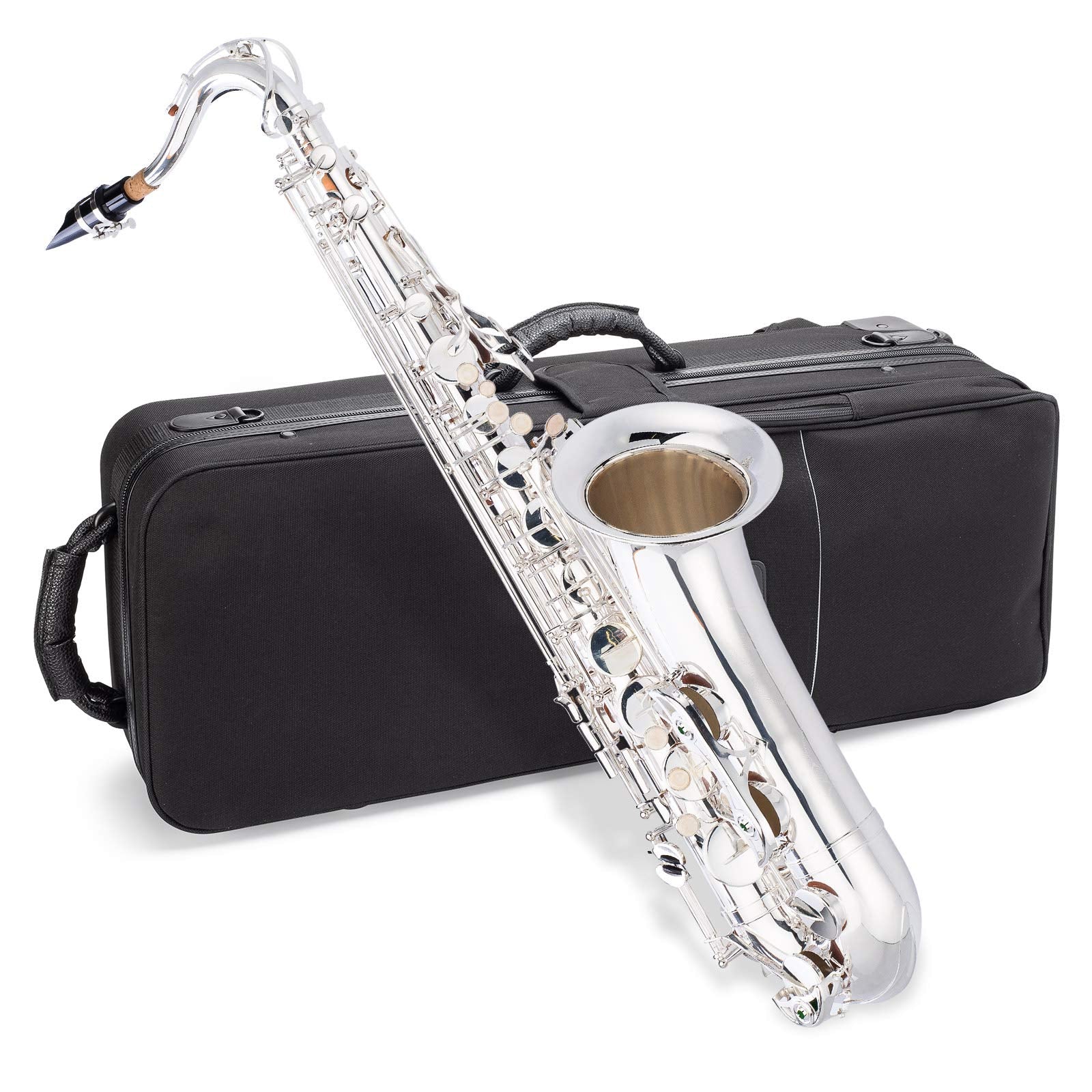 Jean Paul Student Tenor Saxophone Ts-400Sp - Silver-Plated
