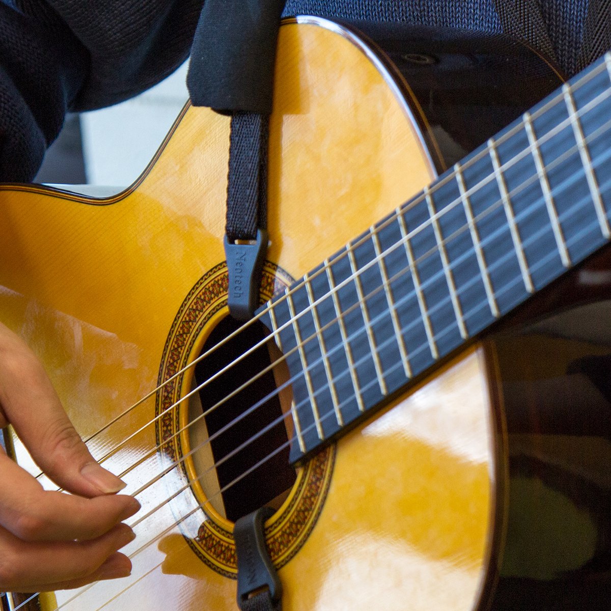 Neotech Acoustic Guitar Strap (8601162) , black