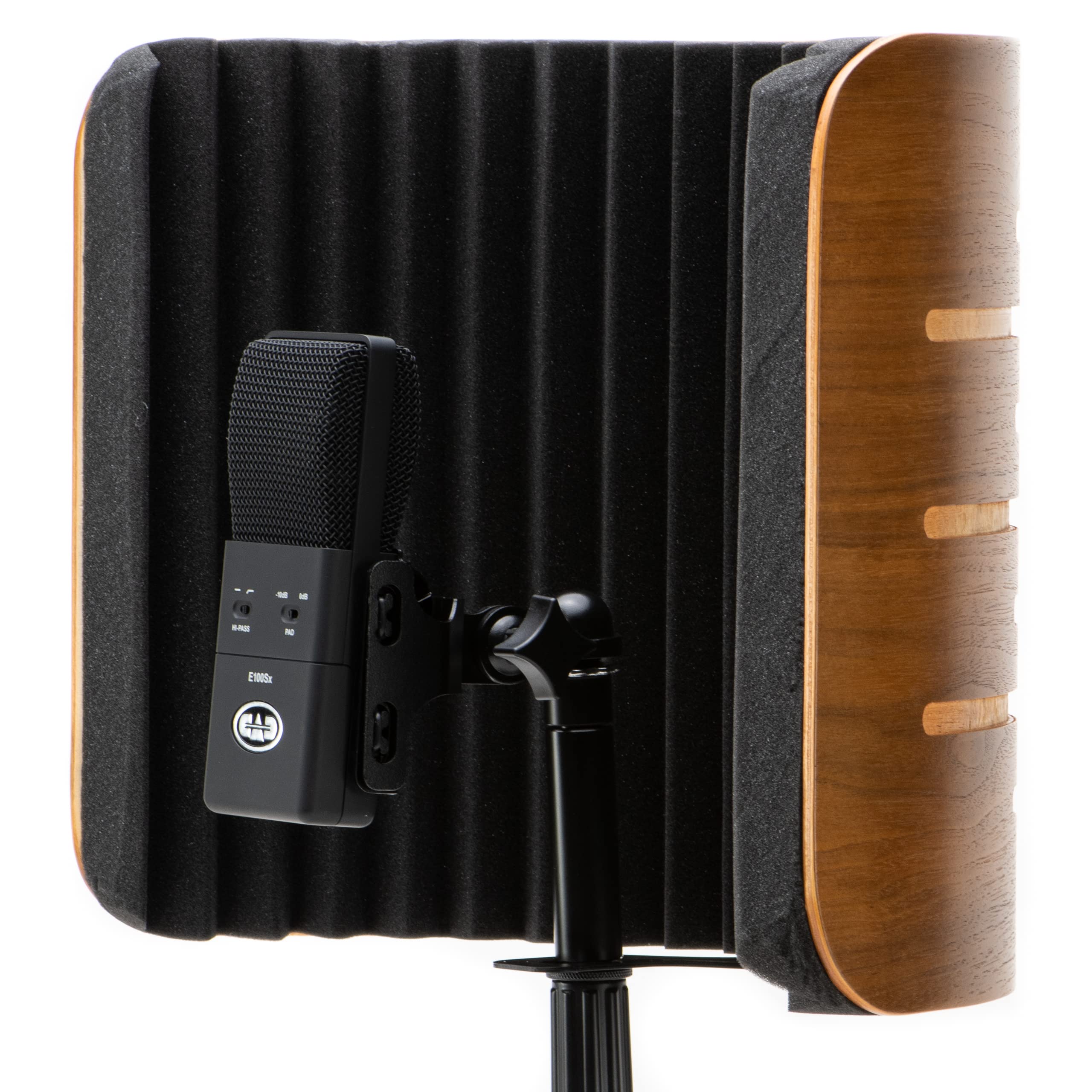 CAD Audio AS50 Acousti-Shield Stand Mounted Enclosure in walnut finish