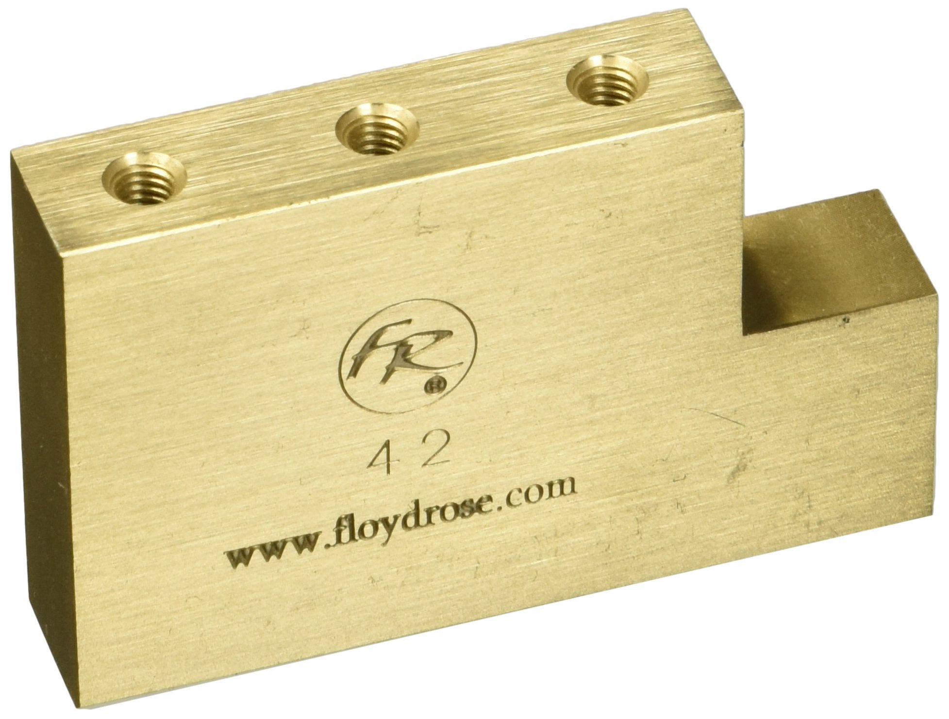 Floyd Rose Fat Brass Block Electric Guitar Bridge (Froftbl42)