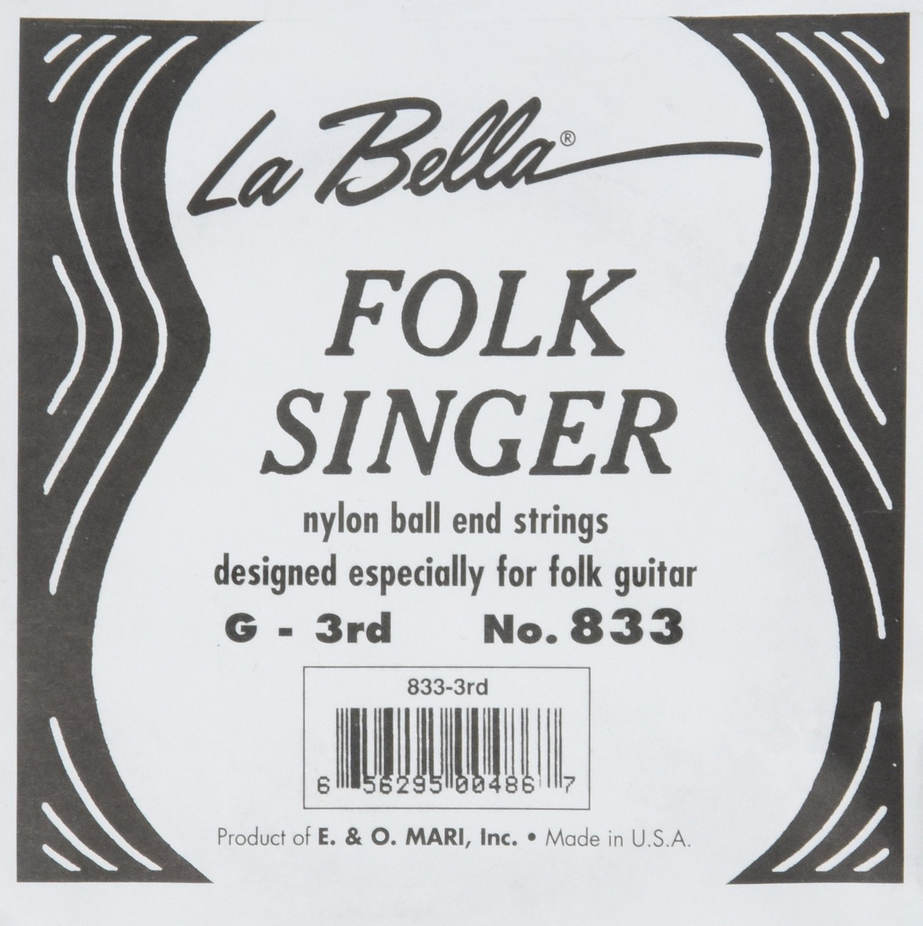 Labella Acoustic Guitar Strings (833)