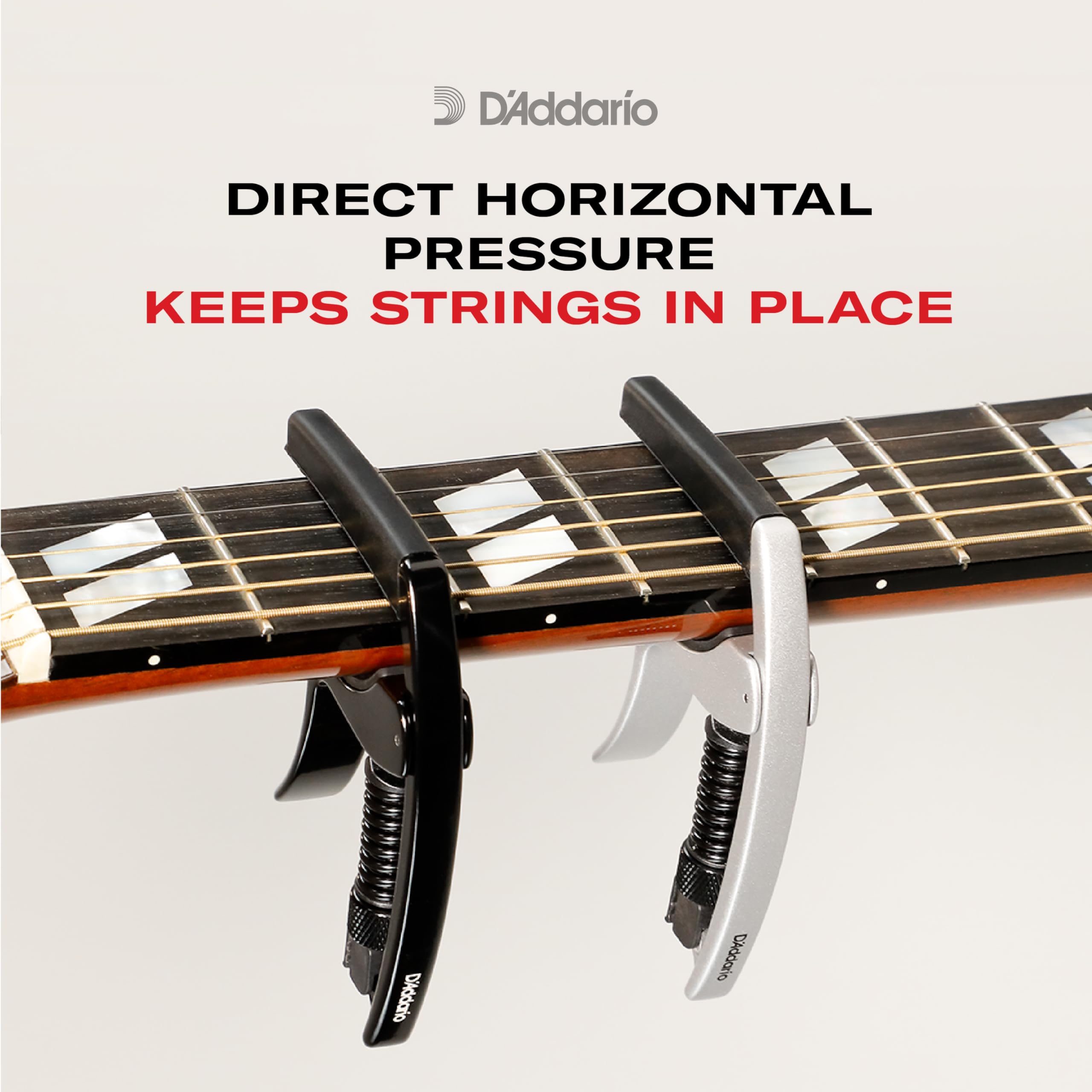 DAddario Accessories Guitar Capo - NS Artist Classical - For 6 String Classical Acoustic Guitars - Single Hand Use - Integrated