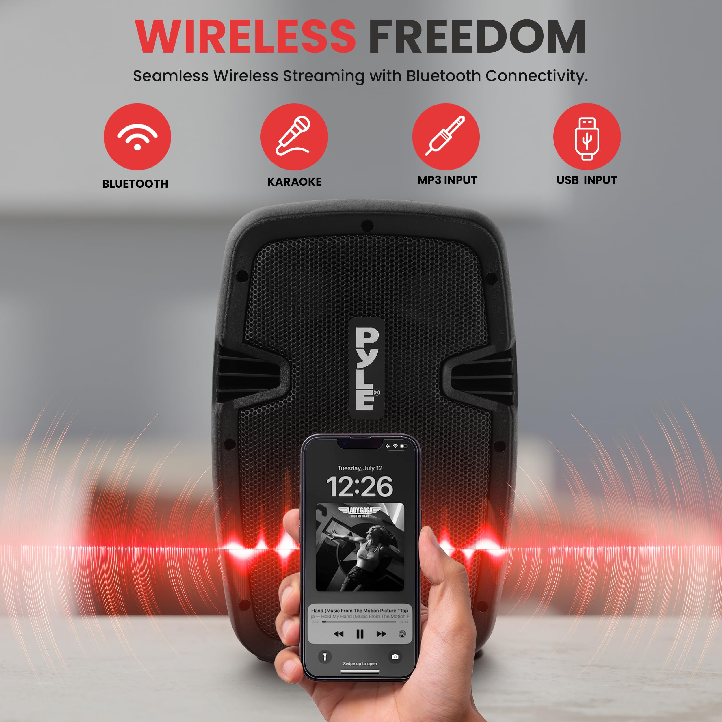 Pyle Pro PPHP849KT 700-Watt Active/Passive Dual Speaker System Kit