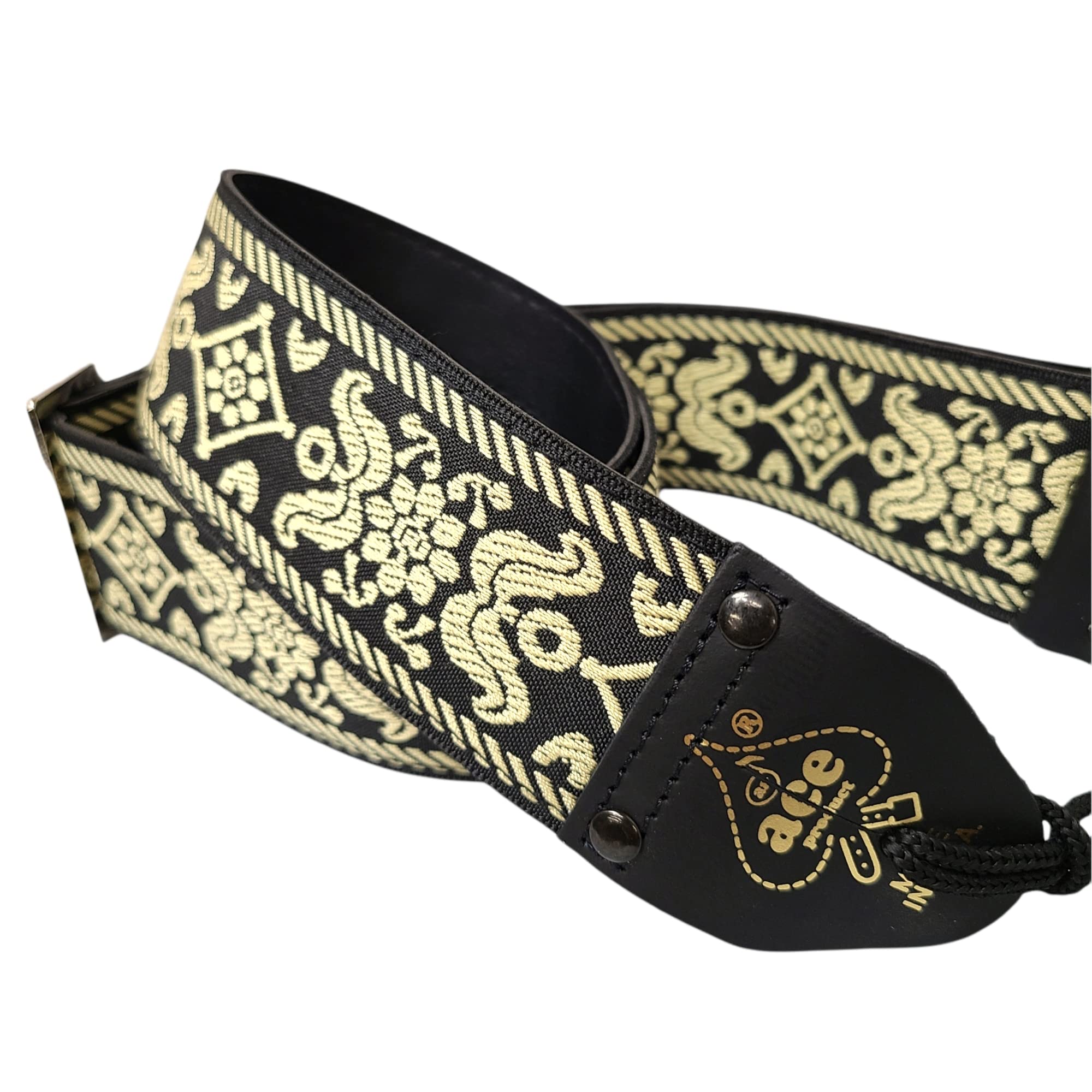 Ace Vintage Reissue Straps by DAndrea USA - Old Gold