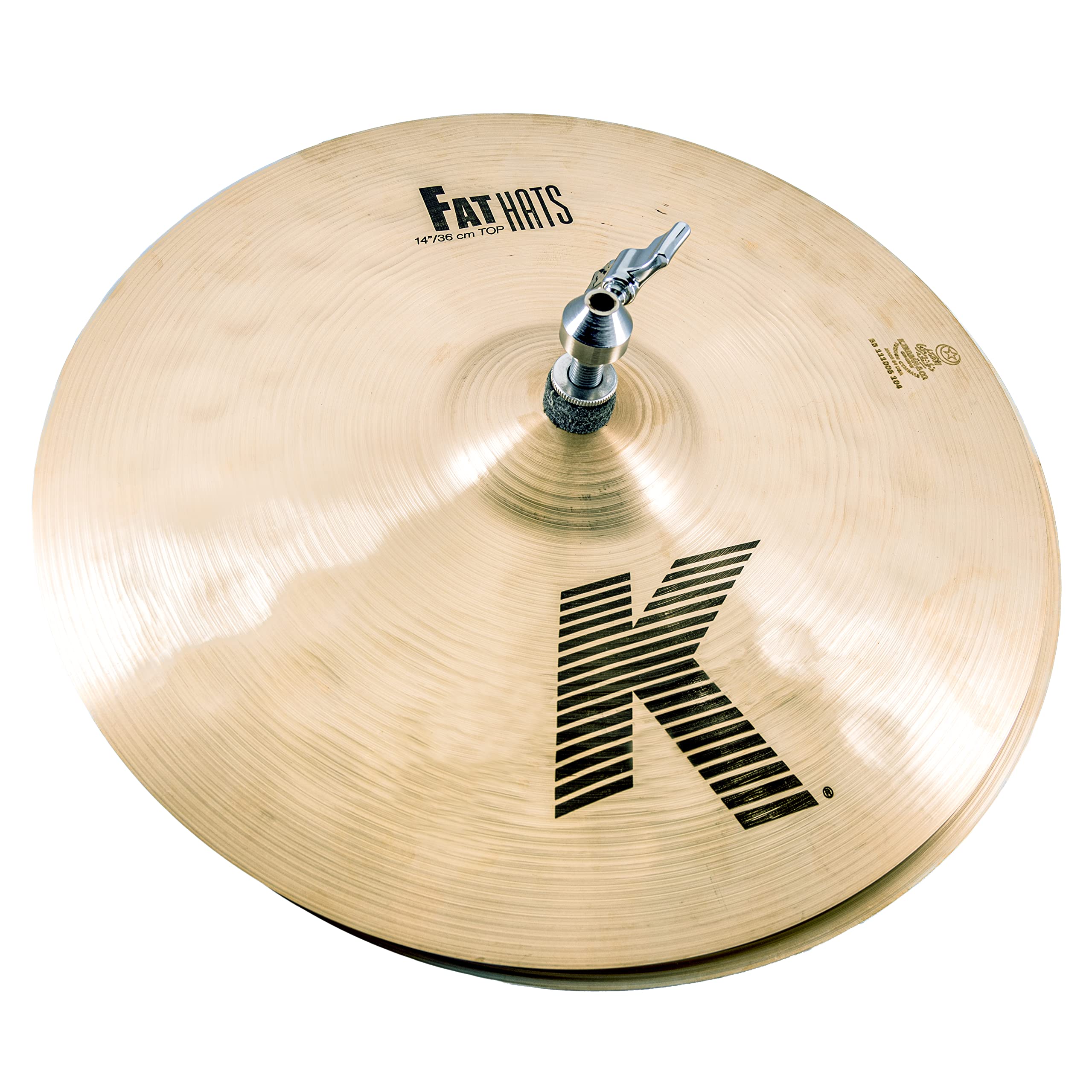 Zildjian K1433 14 K Fat Hats Pair Cymbals