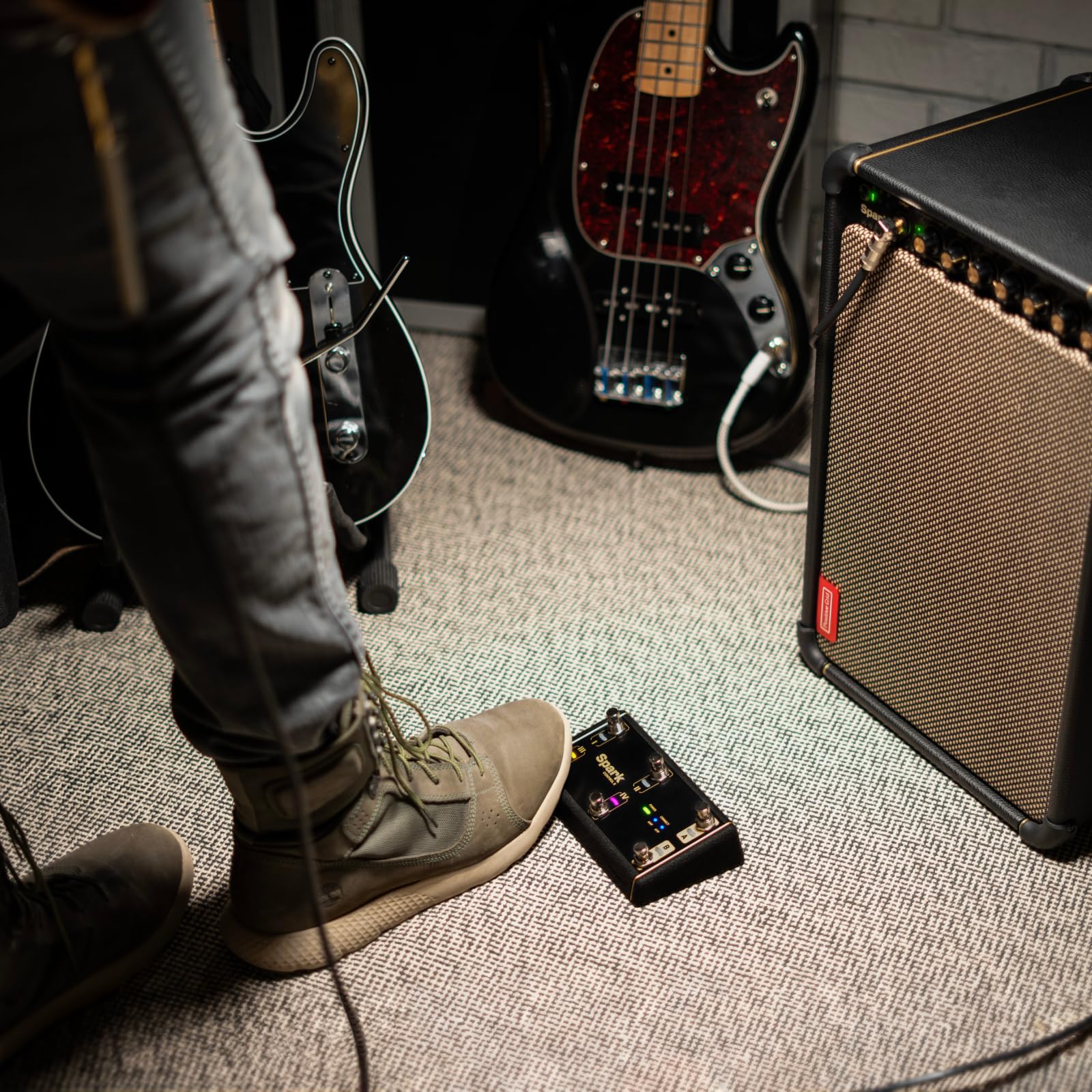 Positive Grid Spark Control X Wireless Footswitch Pedal & Controller for Spark Series Amps