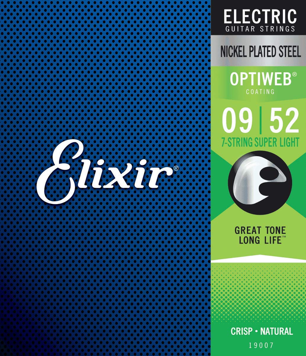 Elixir Electric Guitar Strings (19007), Silver