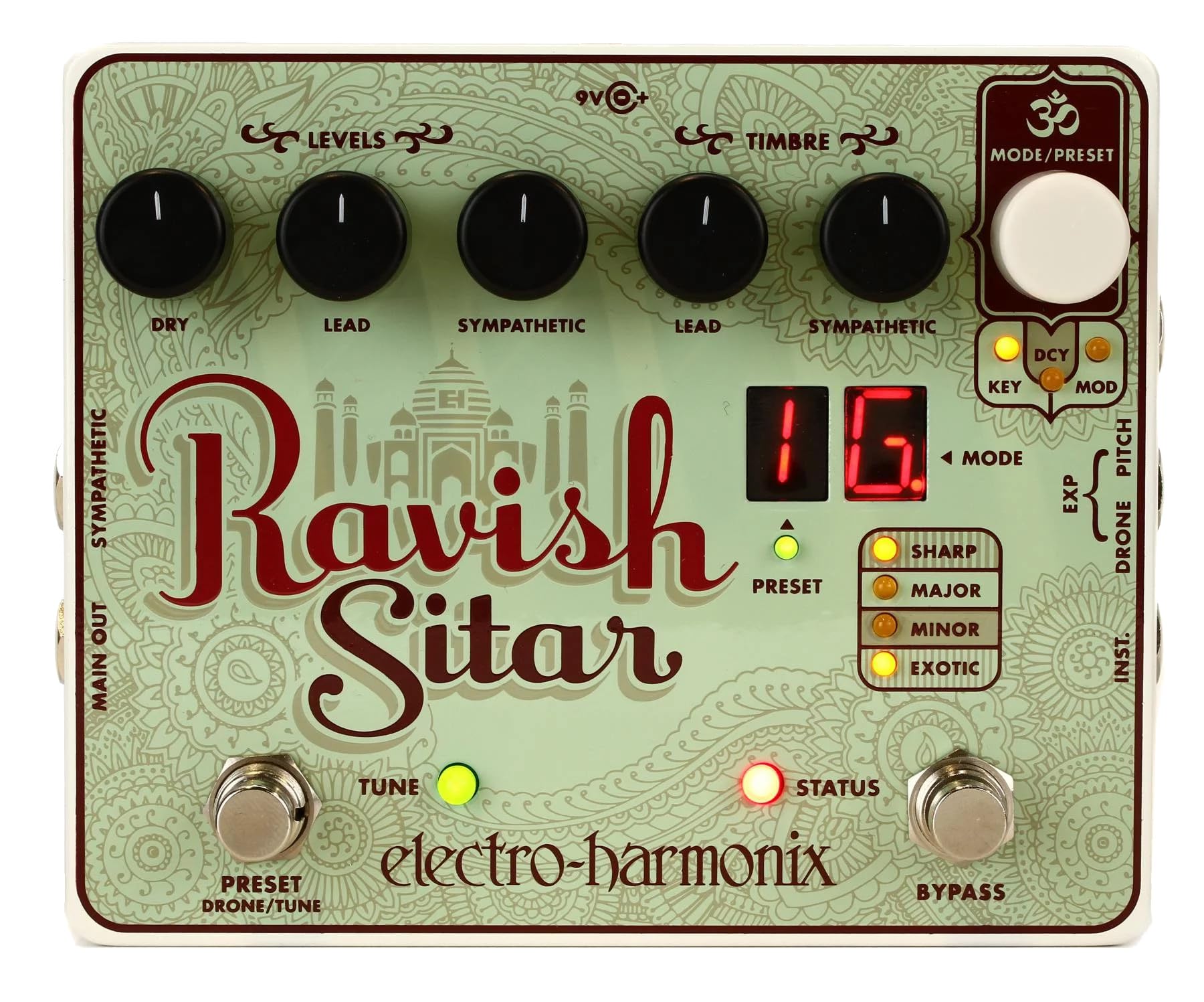 Electro-Harmonix Ravish Sitar Emulator Pedal