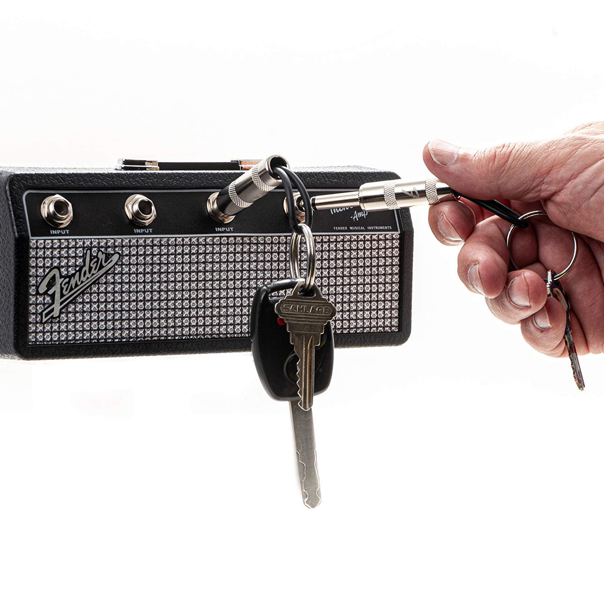 P Pluginz Licensed Fender Jack Rack- Wall Mounting Guitar Amp Key ...