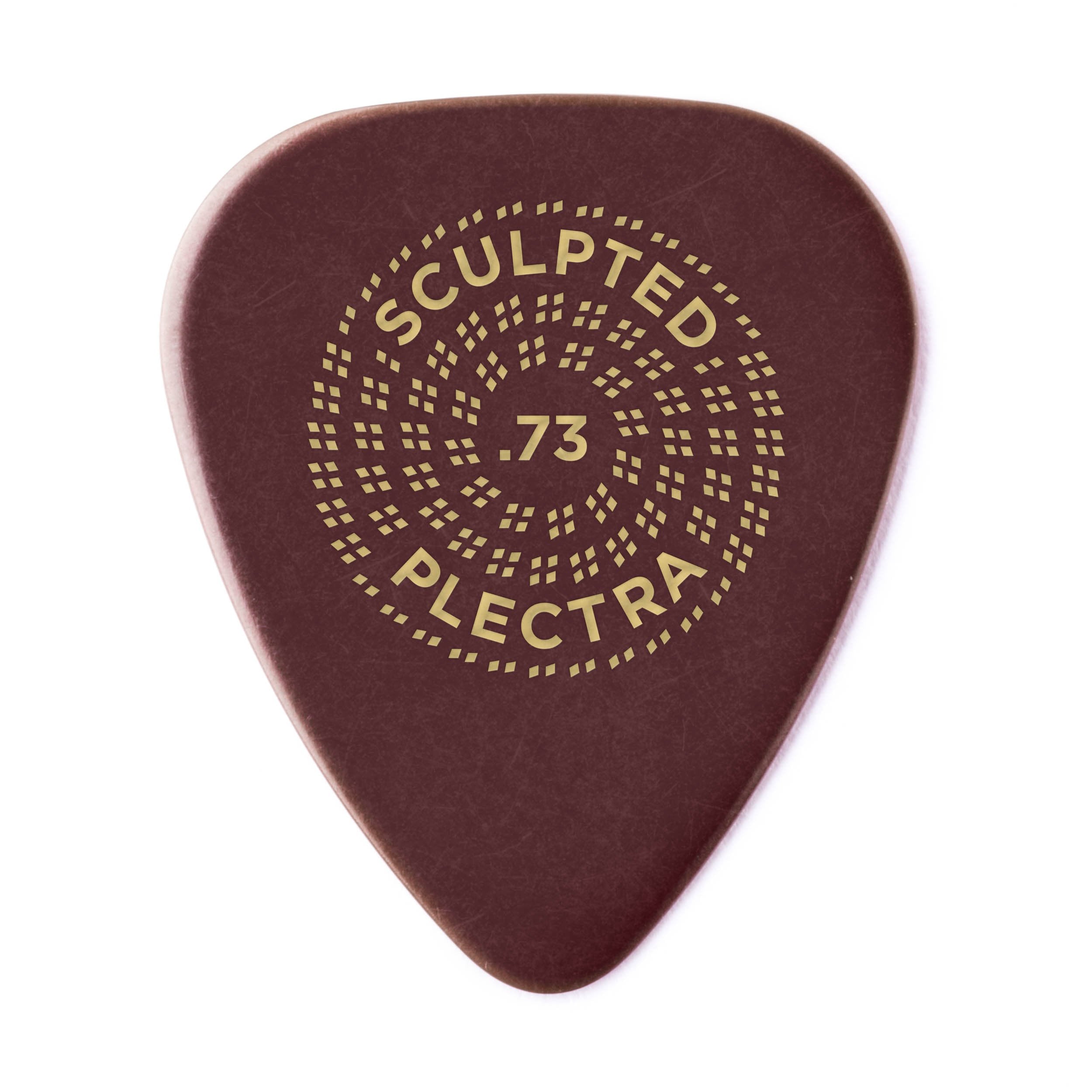 Jim Dunlop .73mm Sculpted Plectra (Smooth) -3 Pack Primetone Standard Pick (24511073003)