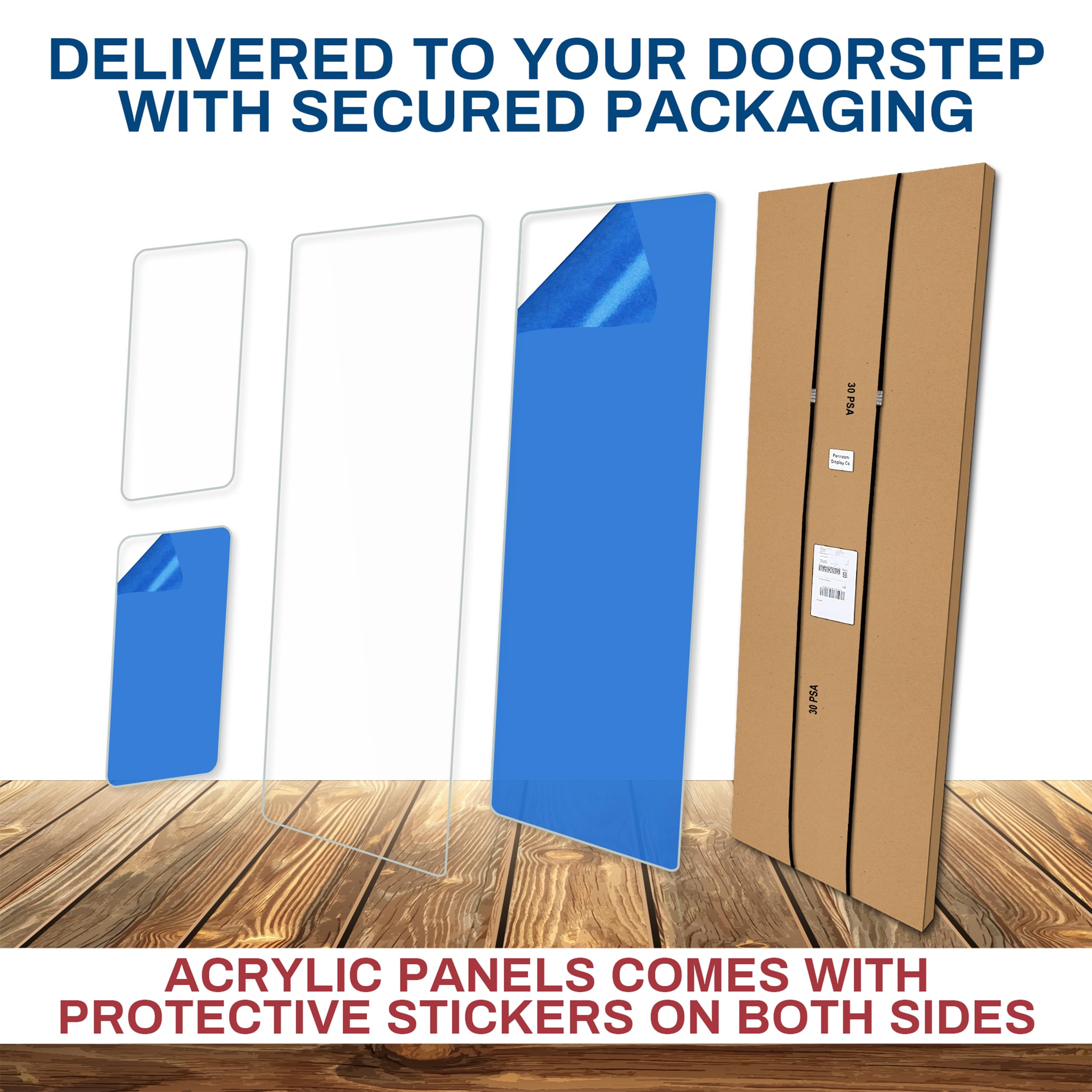 PENNZONI Drum Shield 5ft w/Deflectors & Plastic Hinges, Comes w/ 6 Drum Panels, Plastic Hinges & Deflector Connectors, Premium C