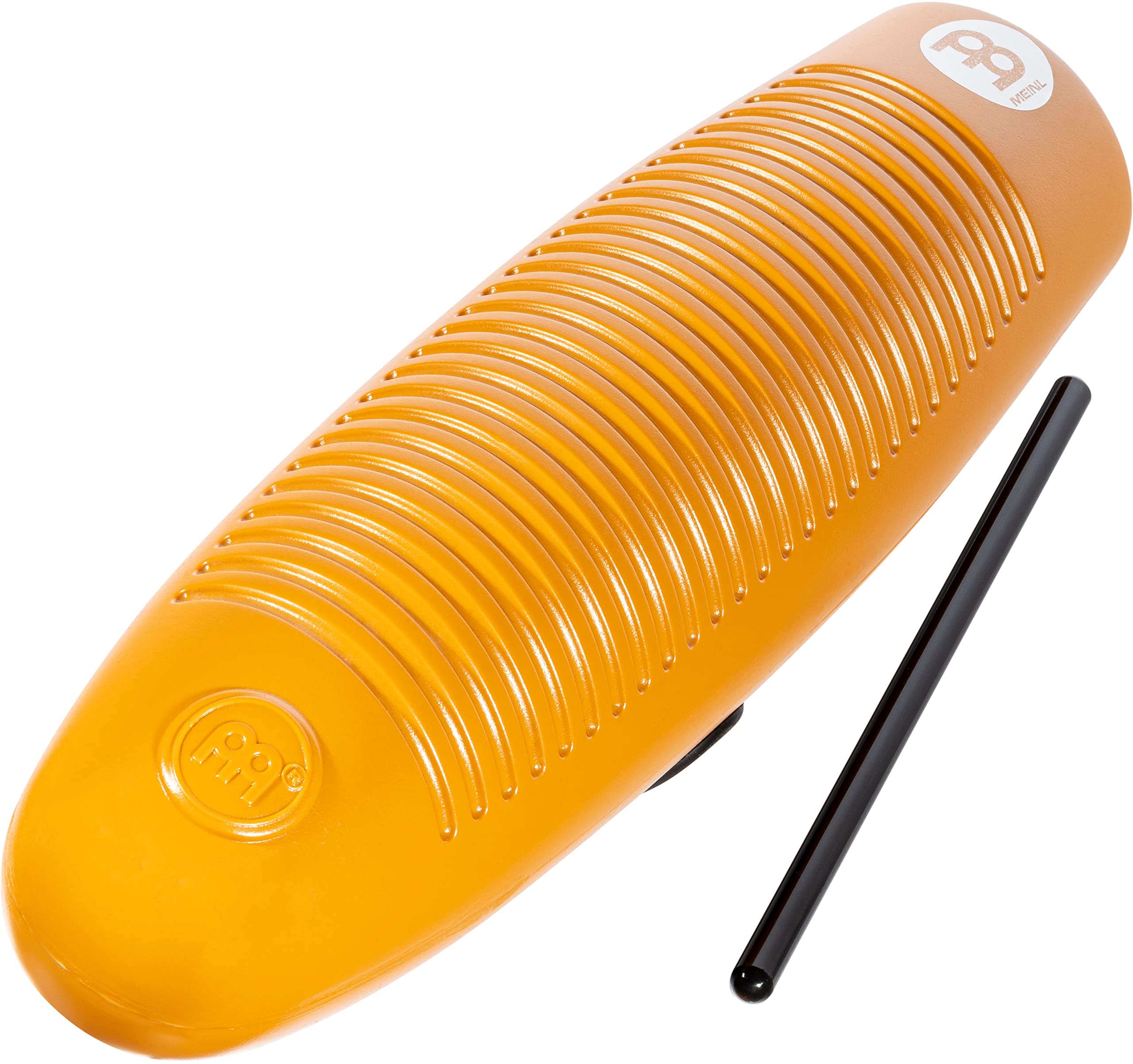 Meinl Percussion Turbo Guiro with Scraper, Three Sound Zones - NOT Made in China - for Latin American Music, 2-Year Warranty (GU