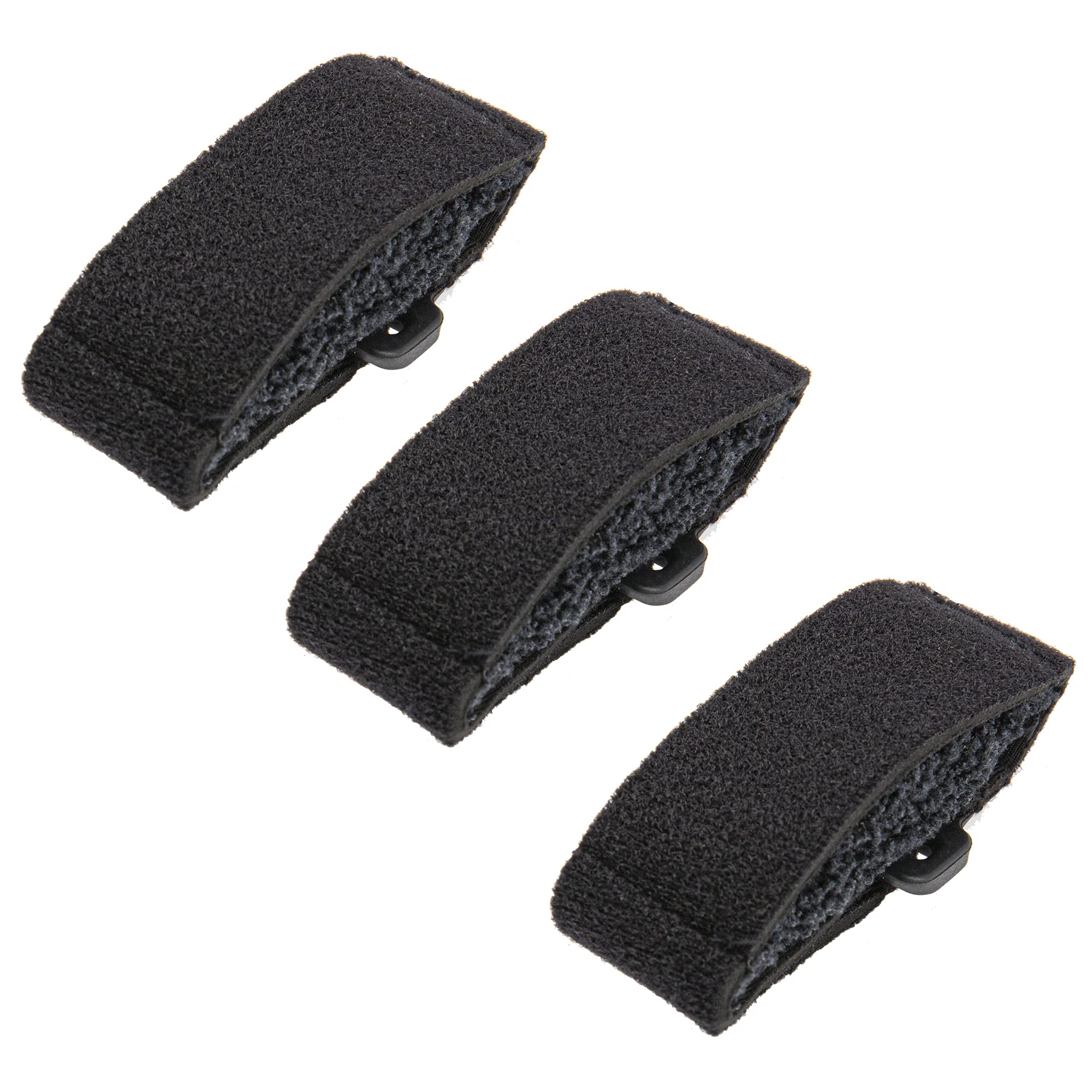 3Pcs Yootones Guitar String Mute Dampener Compatible With Electric Acoustic Guitar Bass Musical Instruments Accessory(Black)