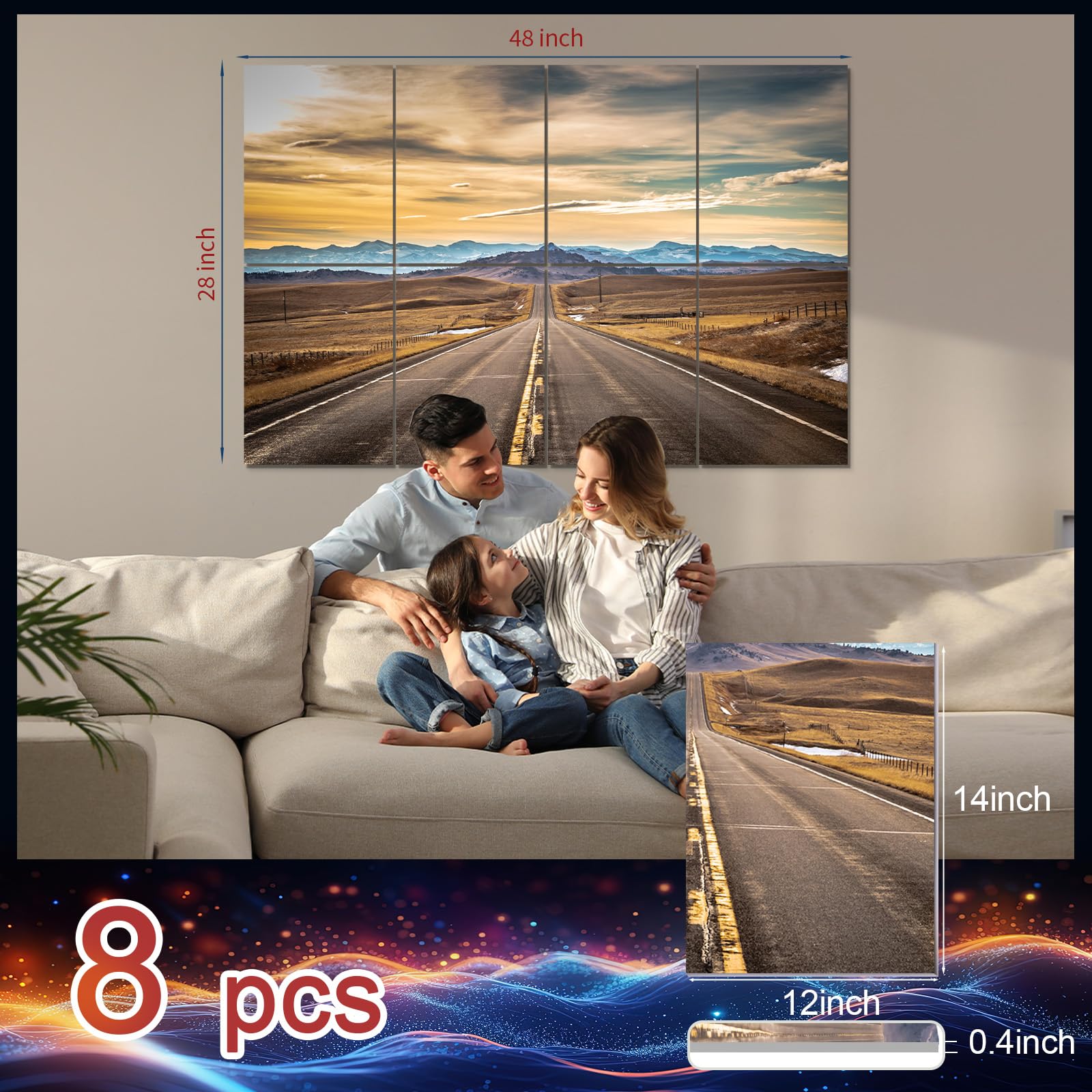 Woven Sound Art Acoustic Panels, Sound Absorbing, Wall Decoration, Suitable for Artistic Noise Reduction, Bedroom Studios & Home