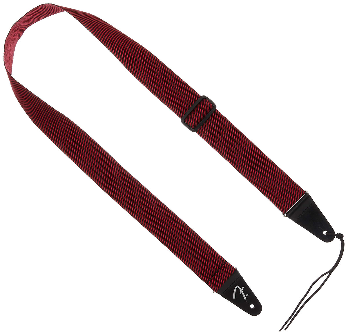 Fender Modern Tweed Guitar Strap, 2In, Red/Black