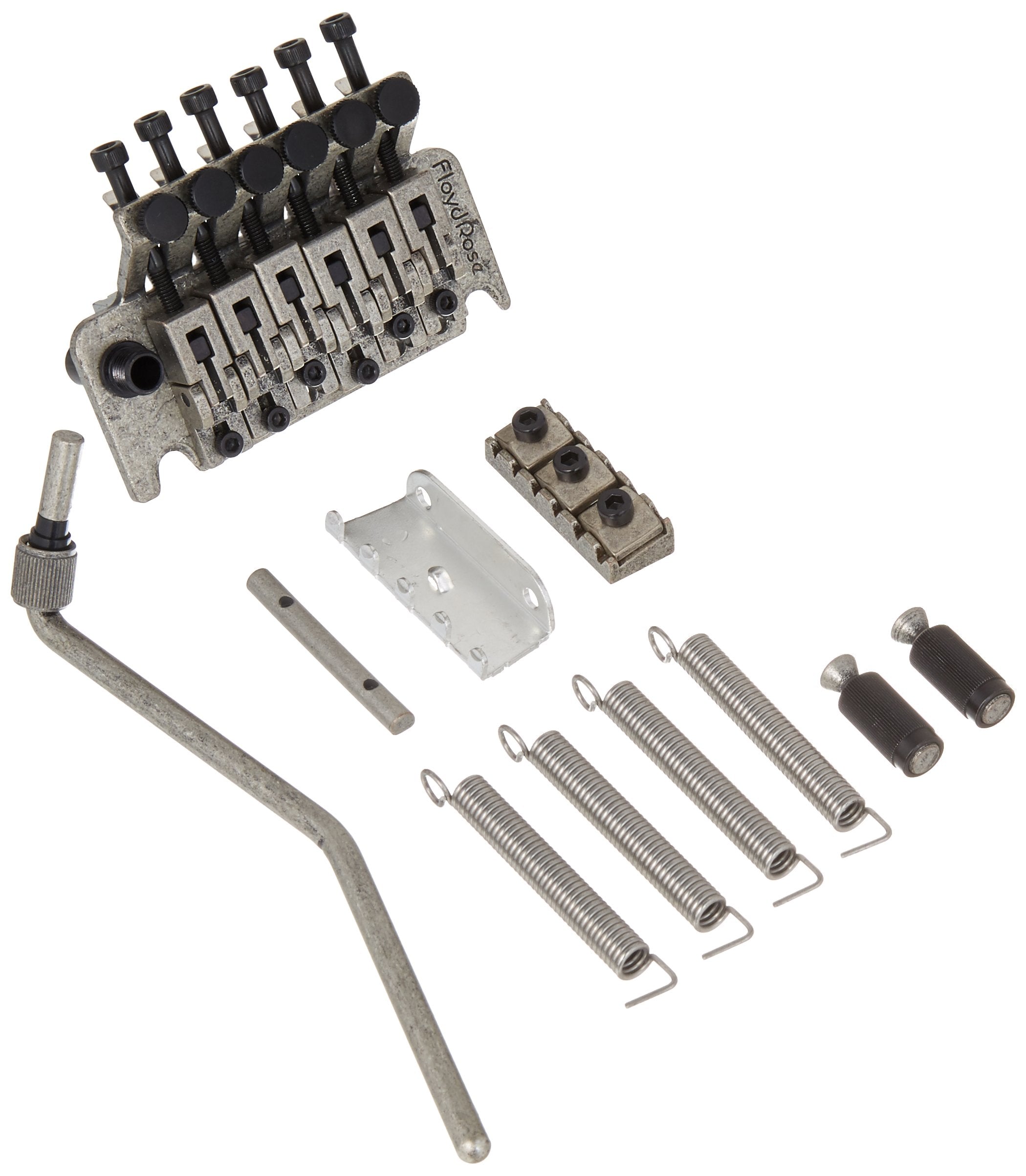 Floyd Rose Fw-3Pk-Org-Sm Special Series Tremolo Bridge W/ R3As Nut Antique Silver