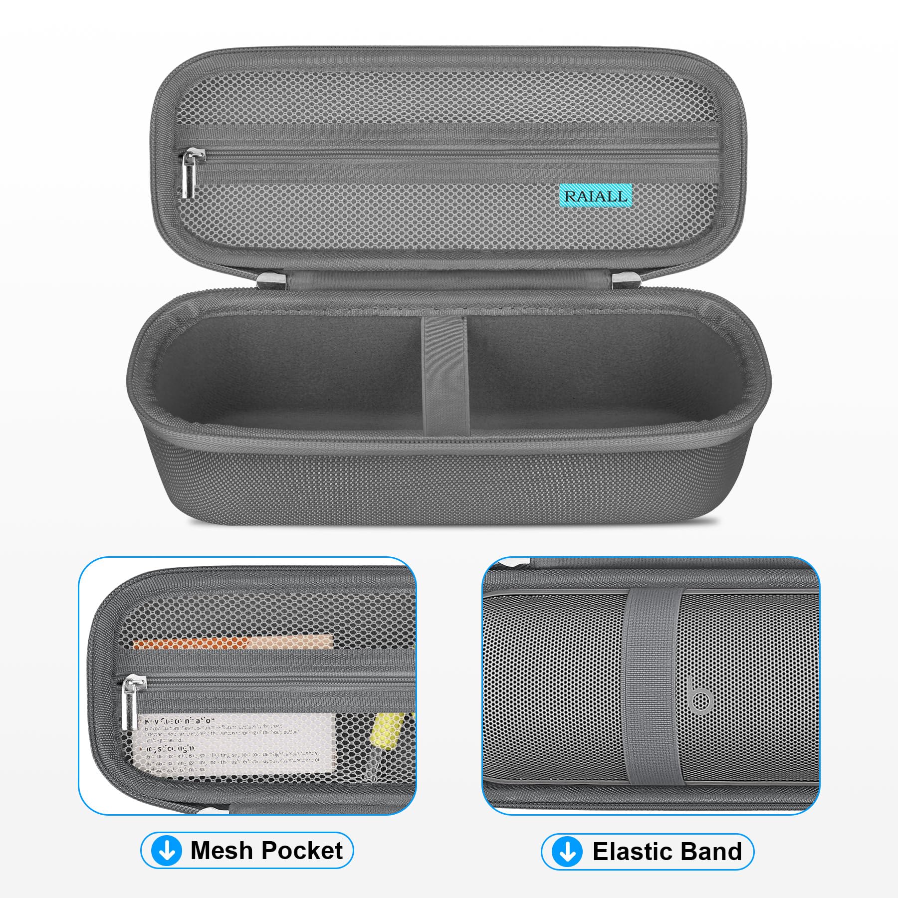 RAIALL Carrying Case for Beats Pill x Kim Kardashian - Wireless Bluetooth Speaker, Beats Pill Speaker Portable Case Holder, Extr