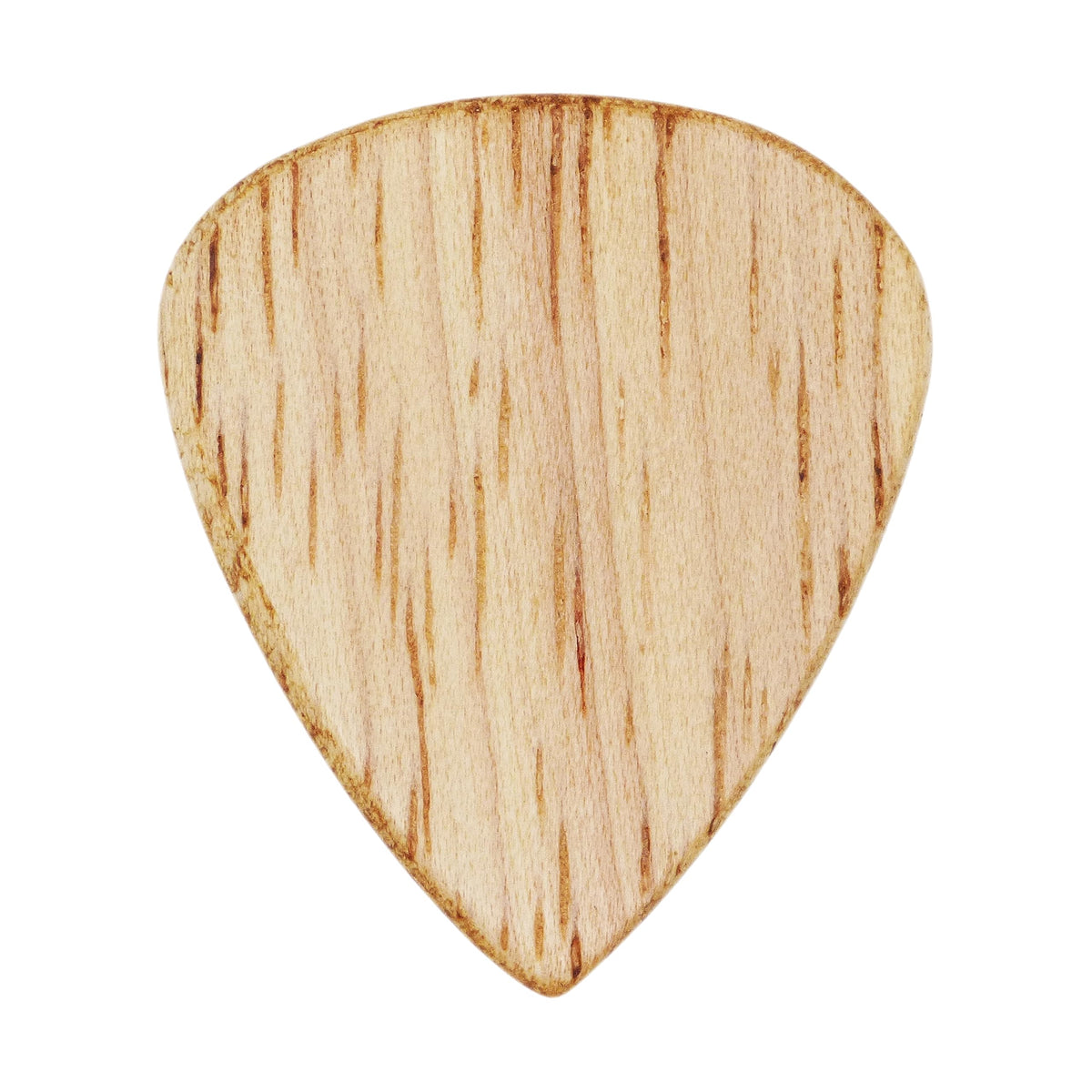 Rubber Wood Guitar Or Bass Pick - 1.5 Mm Heavy Gauge - 351 Shape - Natural Finish Handmade Specialty Exotic Plectrum - 12 Pack N