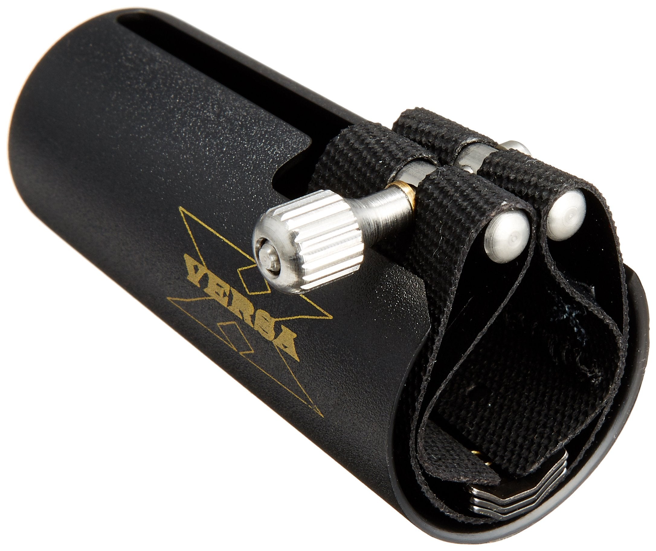 Rovner Ligature & Plastic Cap for Bb Clarinet - Versa X Ligature for Hard Rubber Mouthpiece (X-1R)