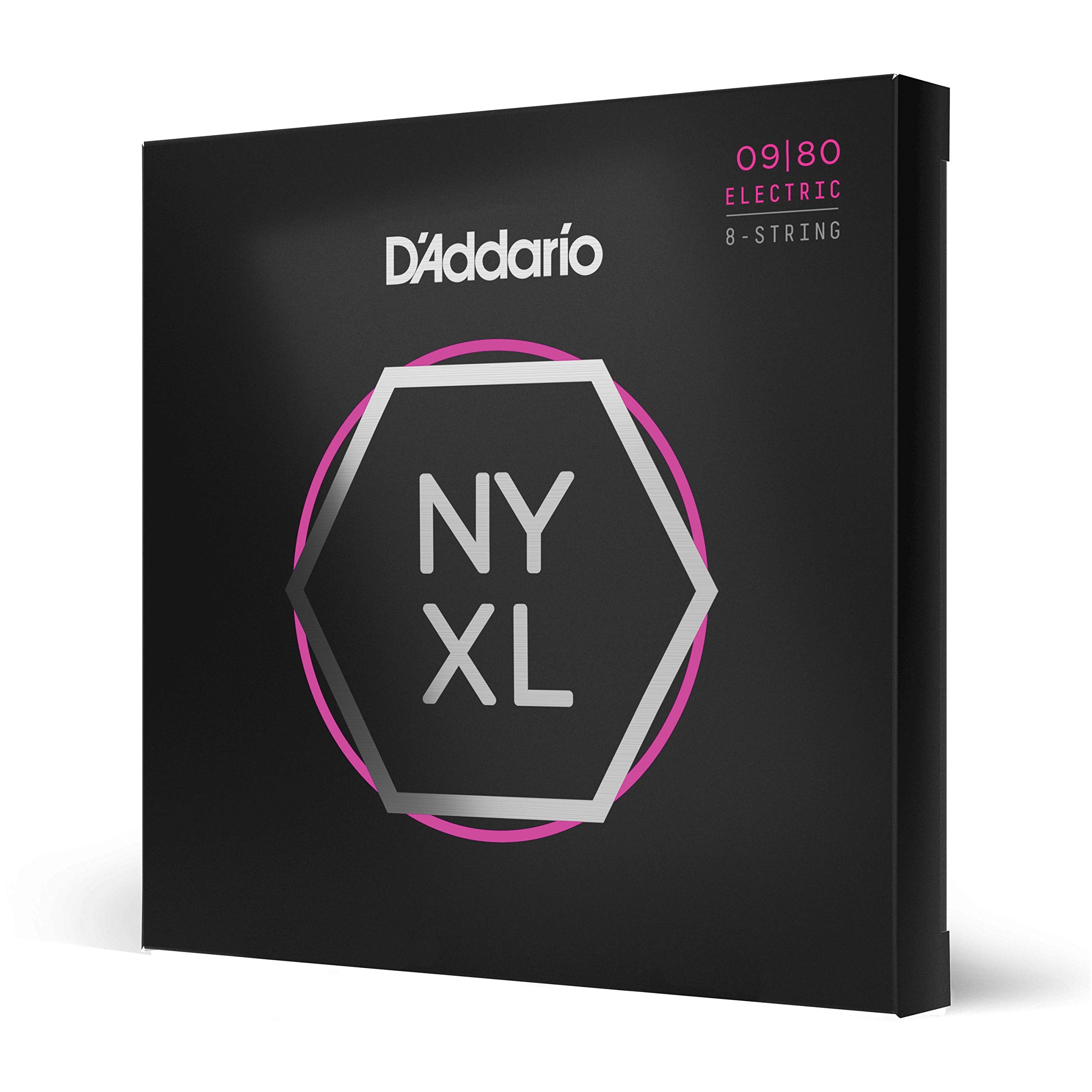 D'Addario Guitar Strings - Nyxl Electric Guitar Strings - Nyxl0980 - Unrivaled Strength, Tuning Stability, Enhanced Mid-Range -