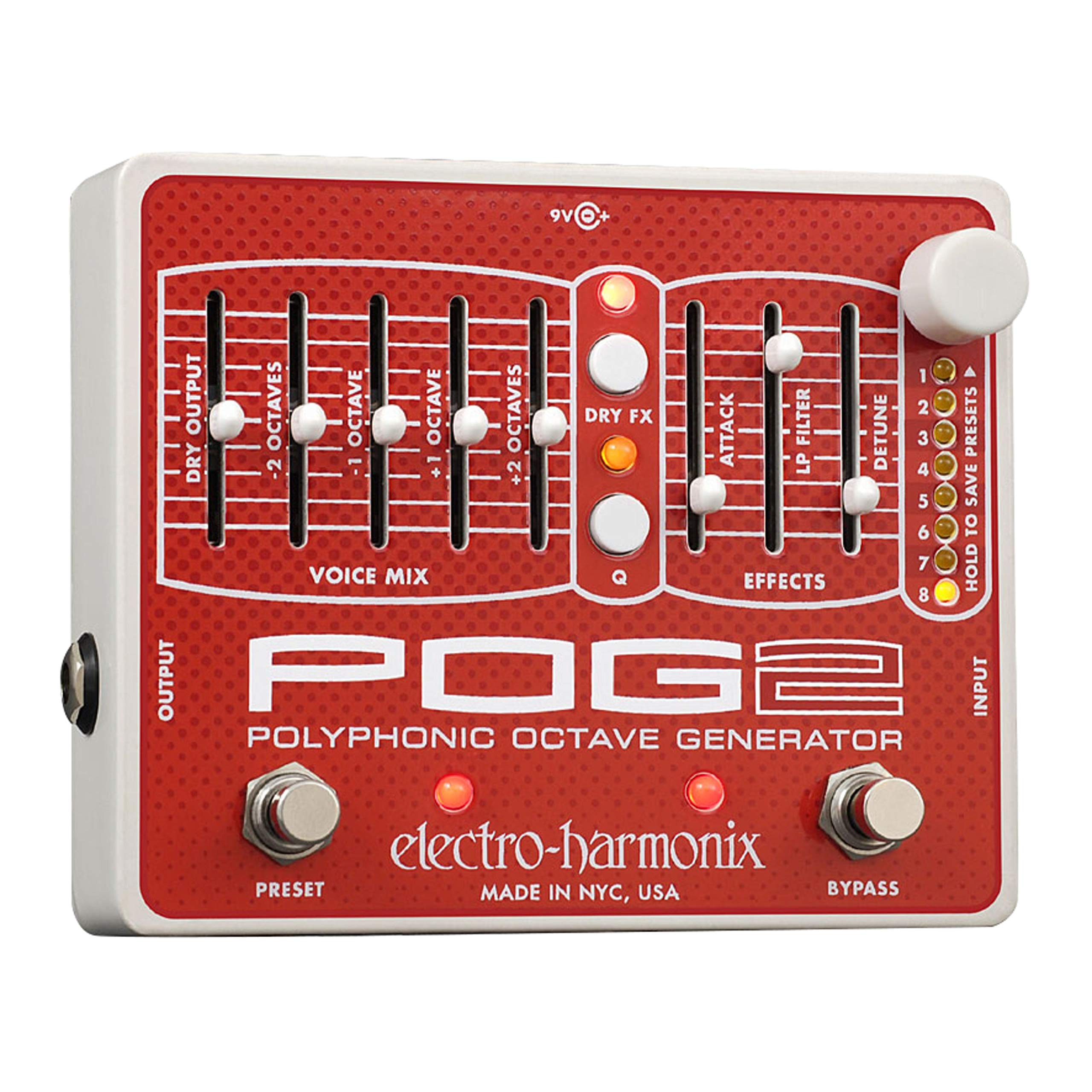 Electro-Harmonix POG2 Polyphonic Octave Generator Pedal
