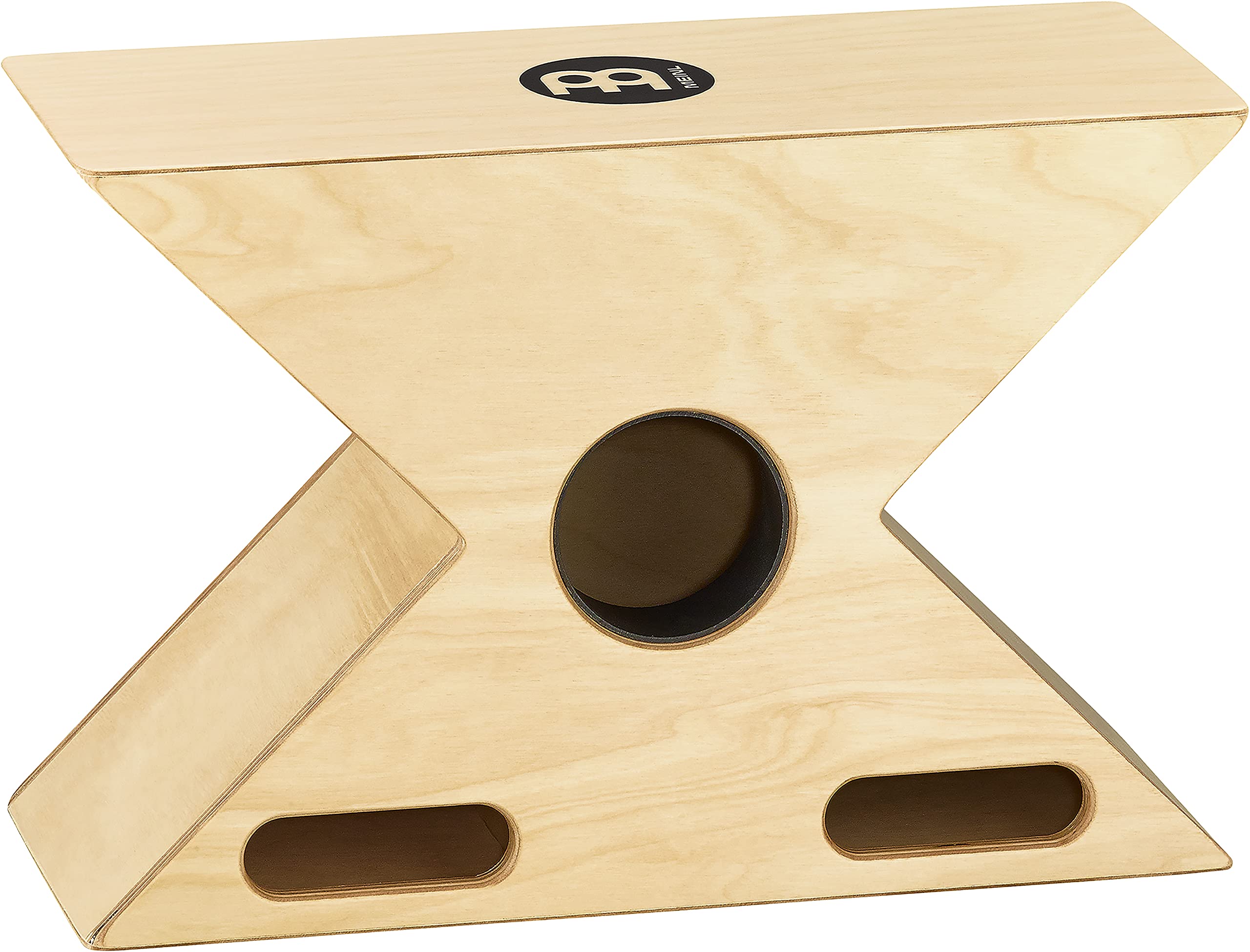 Meinl Hybrid Slaptop Cajon Box Drum with Snare and Bongo, Forward Sound Ports - MADE IN EUROPE - Baltic Birch Wood, 2-YEAR WARRA