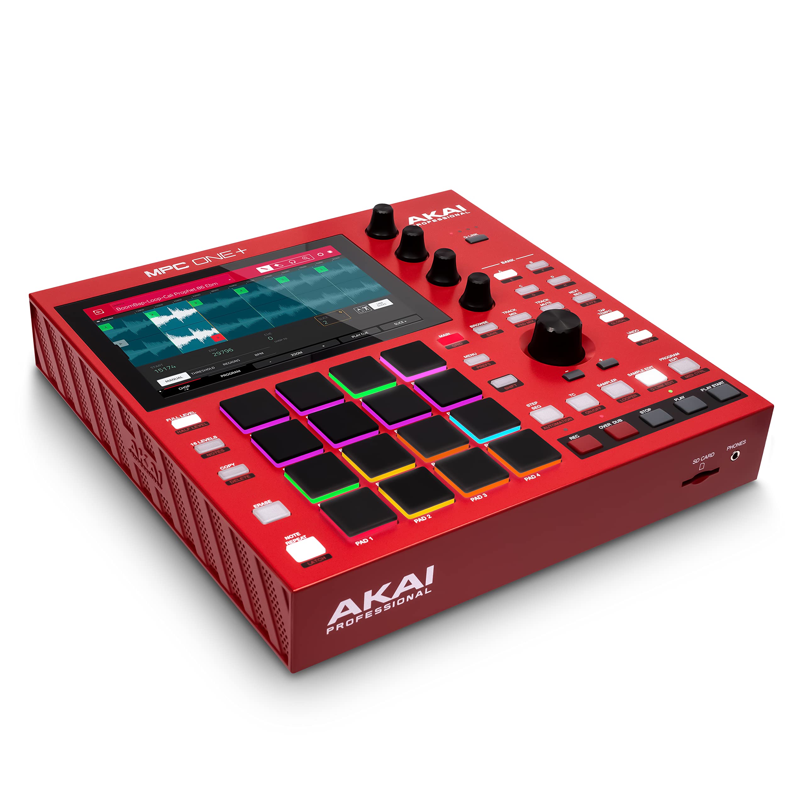 Akai Professional Mpc One+ Standalone Drum Machine, Beat Maker And Midi Controller With Wifi, Bluetooth, Drum Pads, Synth Plug-I