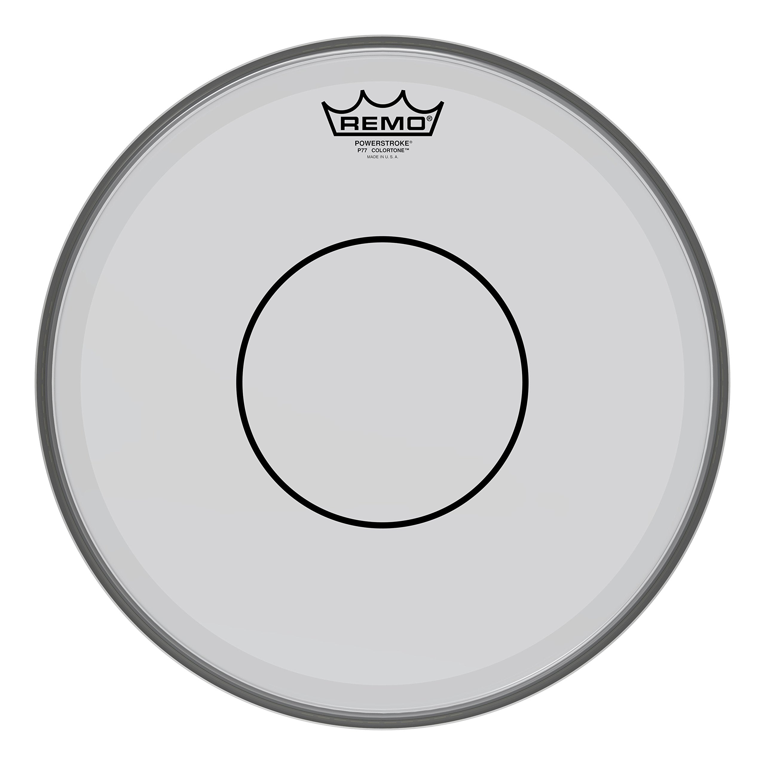 Remo Powerstroke 77 Colortone Smoke Drumhead, 14