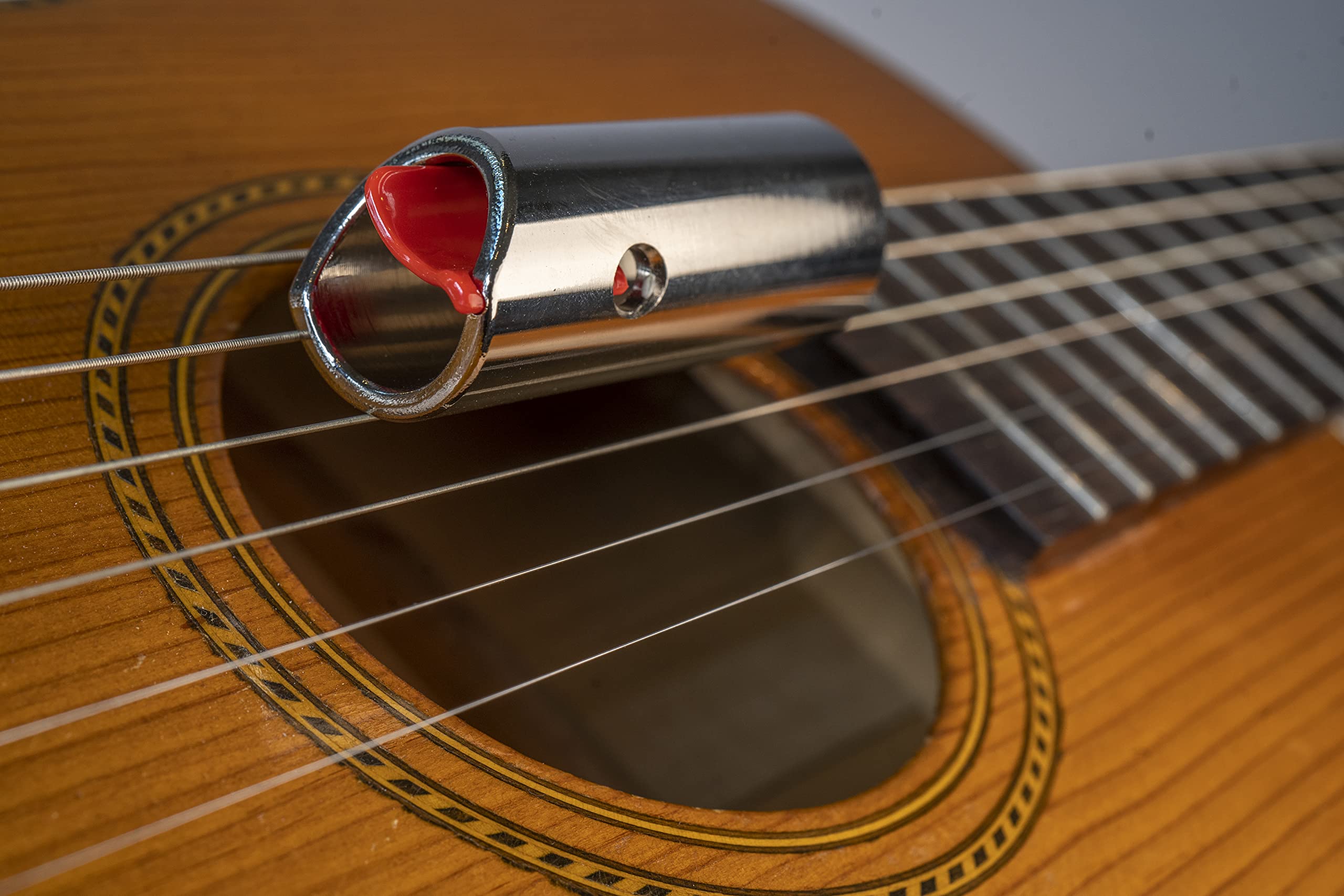 Black Mountain Ultra-Smooth Guitar Slides -Nickle Plated Patented Invention that Adapts to Your Finger, Durable and Comfortable