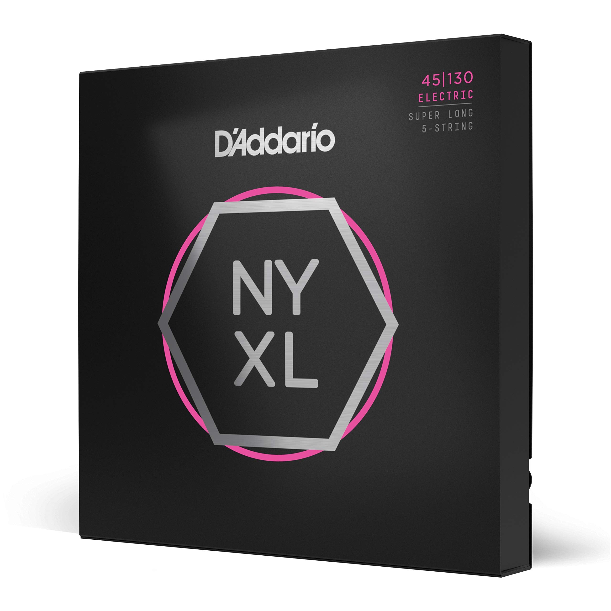 D'Addario Bass Guitar Strings - Nyxl Bass Strings - Nyxl45130Sl - Unrivaled Strength, Tuning Stability, Enhanced Response - For