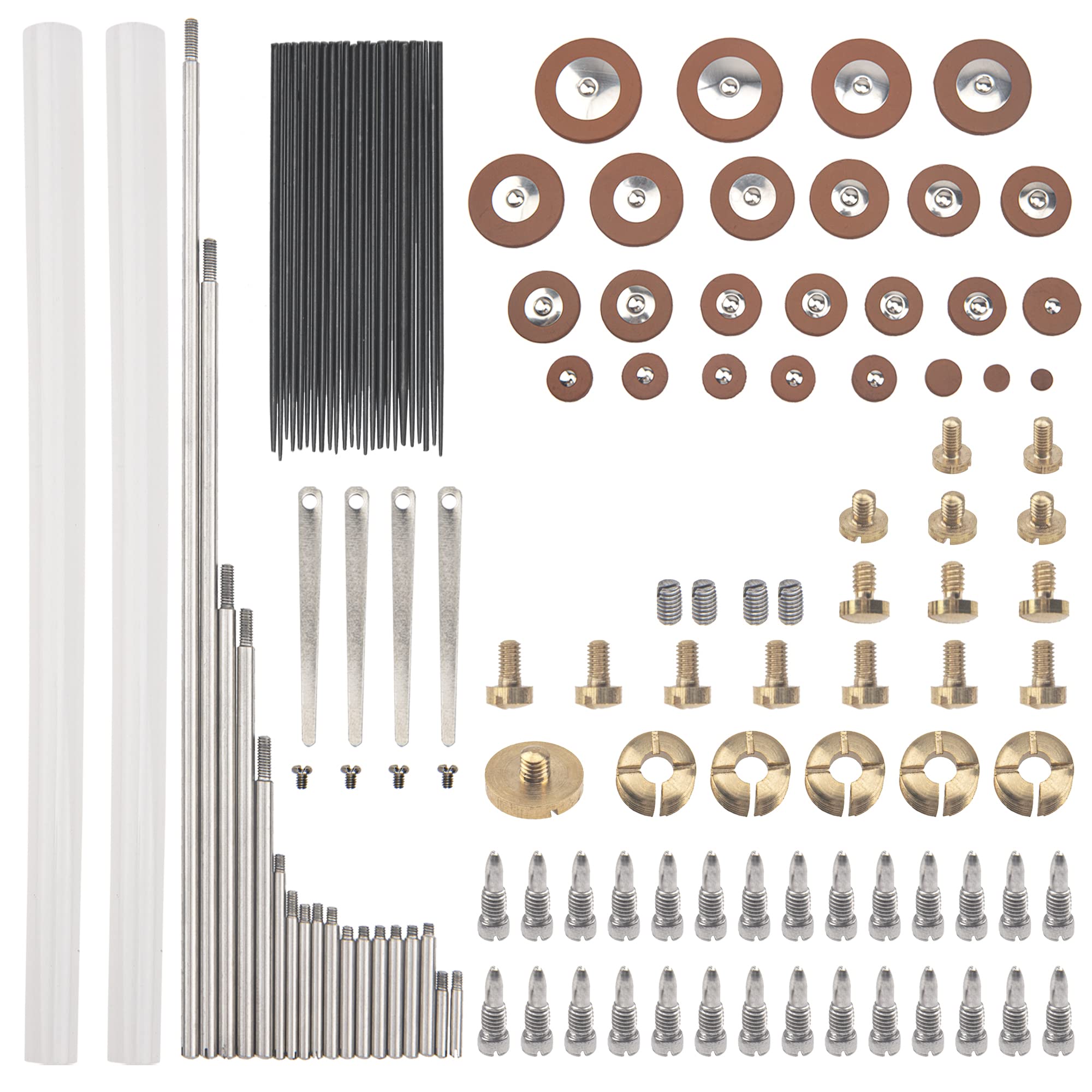 1Set Yootones Alto Saxophone Repair Parts Kit Saxophone Maintenance Kit Compatible with Saxophone Musical Instrument Parts Acces