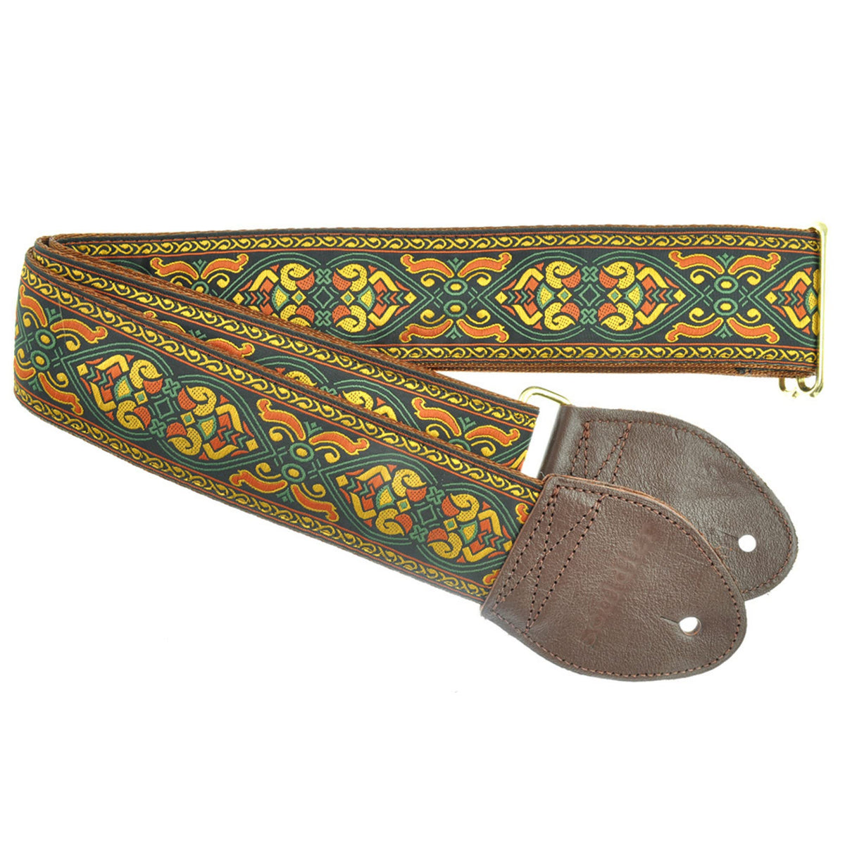 Souldier Gs0251Nm05Wb - Handmade Seatbelt Guitar Strap For Bass, Electric Or Acoustic Guitar, 2 Inches Wide And Adjustable Lengt