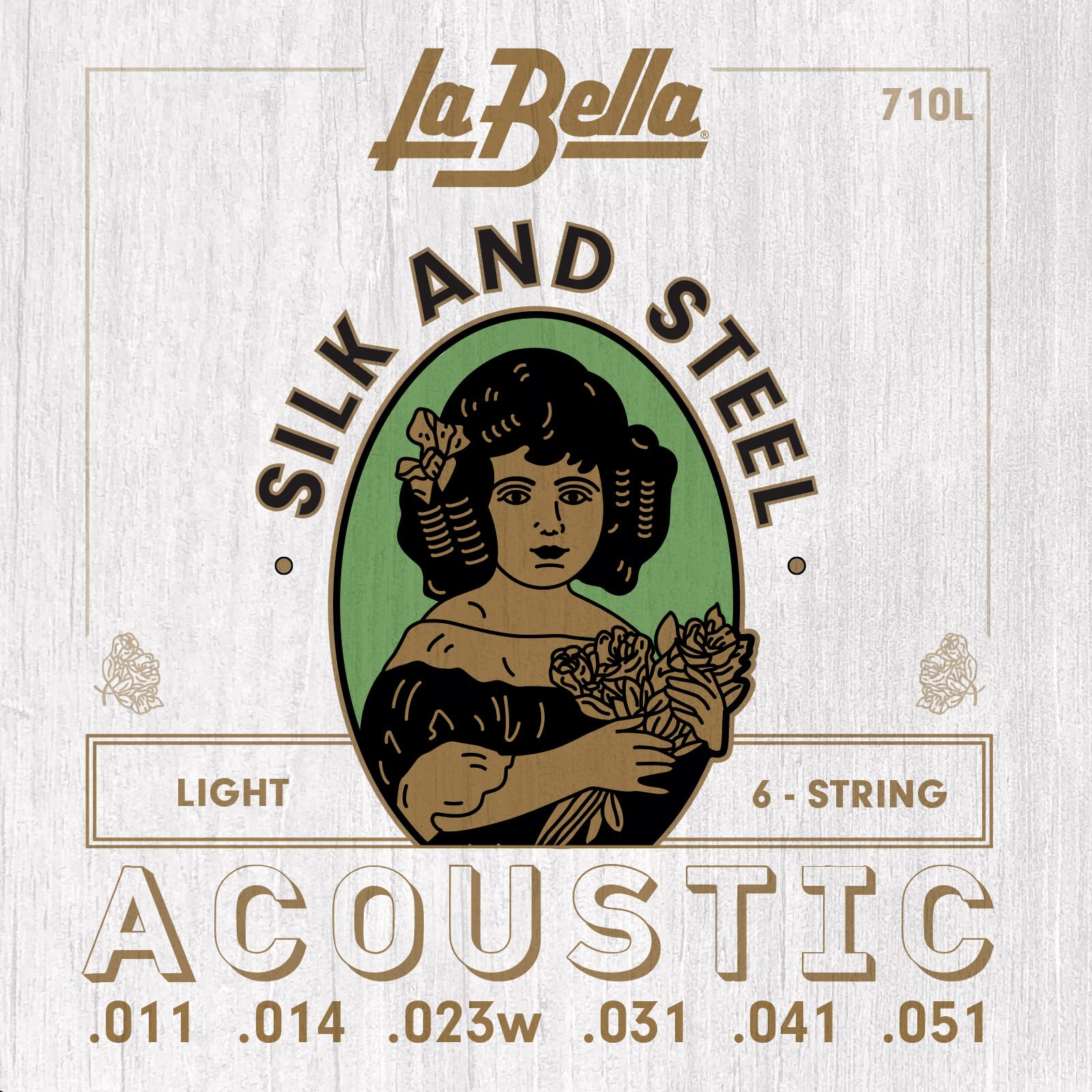 La Bella 710L Silk & Steel - Light