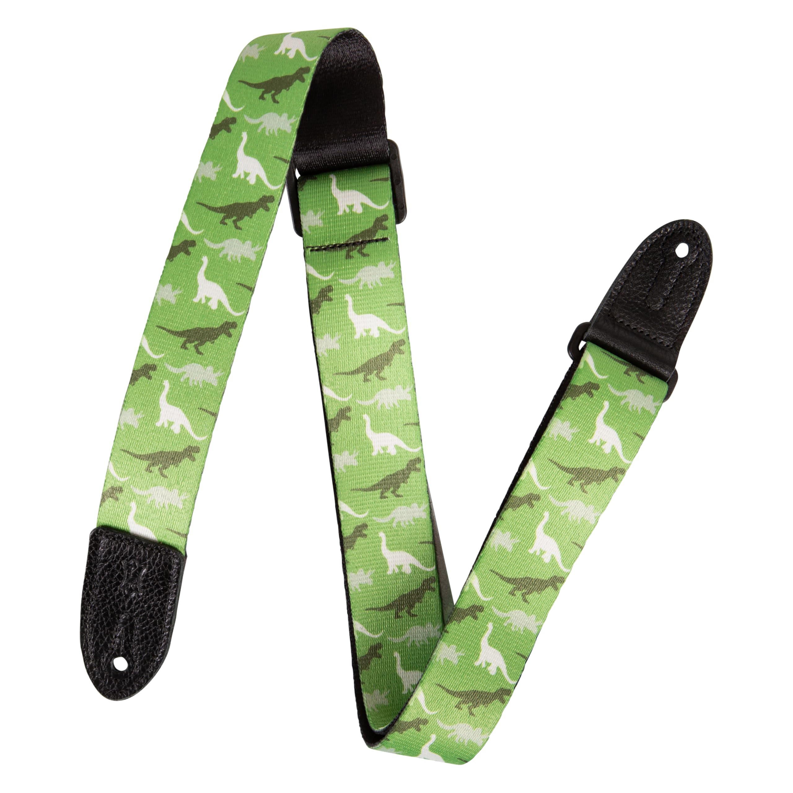Levys MPJR-003 Kids Guitar Strap - Dinosaur