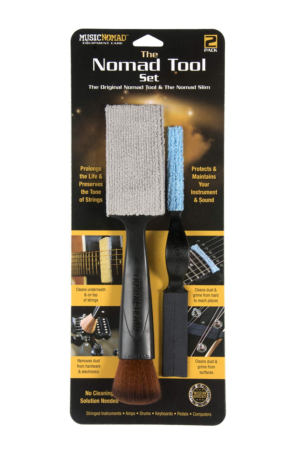 Musicnomad The Nomad Tool Set - The Original Nomad Tool & The Nomad Slim (Mn204)