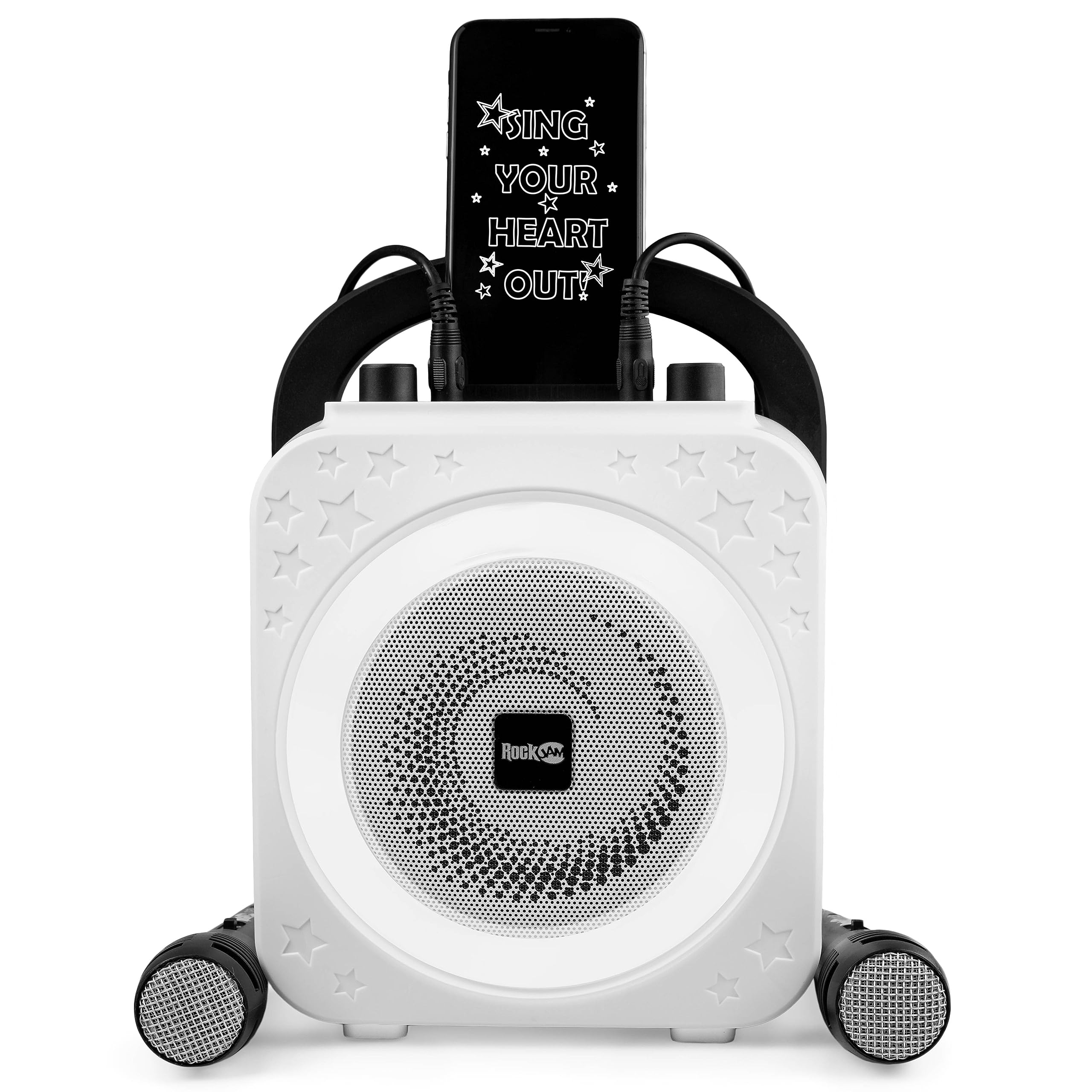 Rockjam Karaoke System-Portable, Black (Rjps150Rl-Bk)