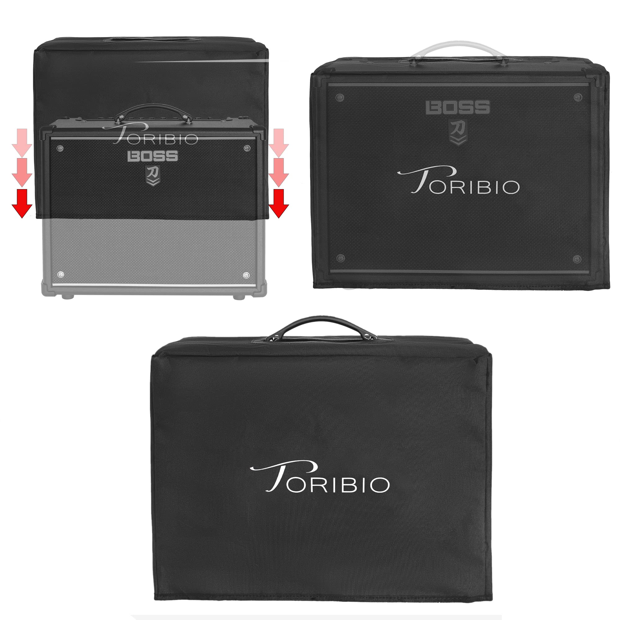Amp Cover for Amplifier BOSS KATANA 50MKII, TORIBIO Dust Cover Protector Case, Guitar Amplifier Dust Cover - Protection from Dus