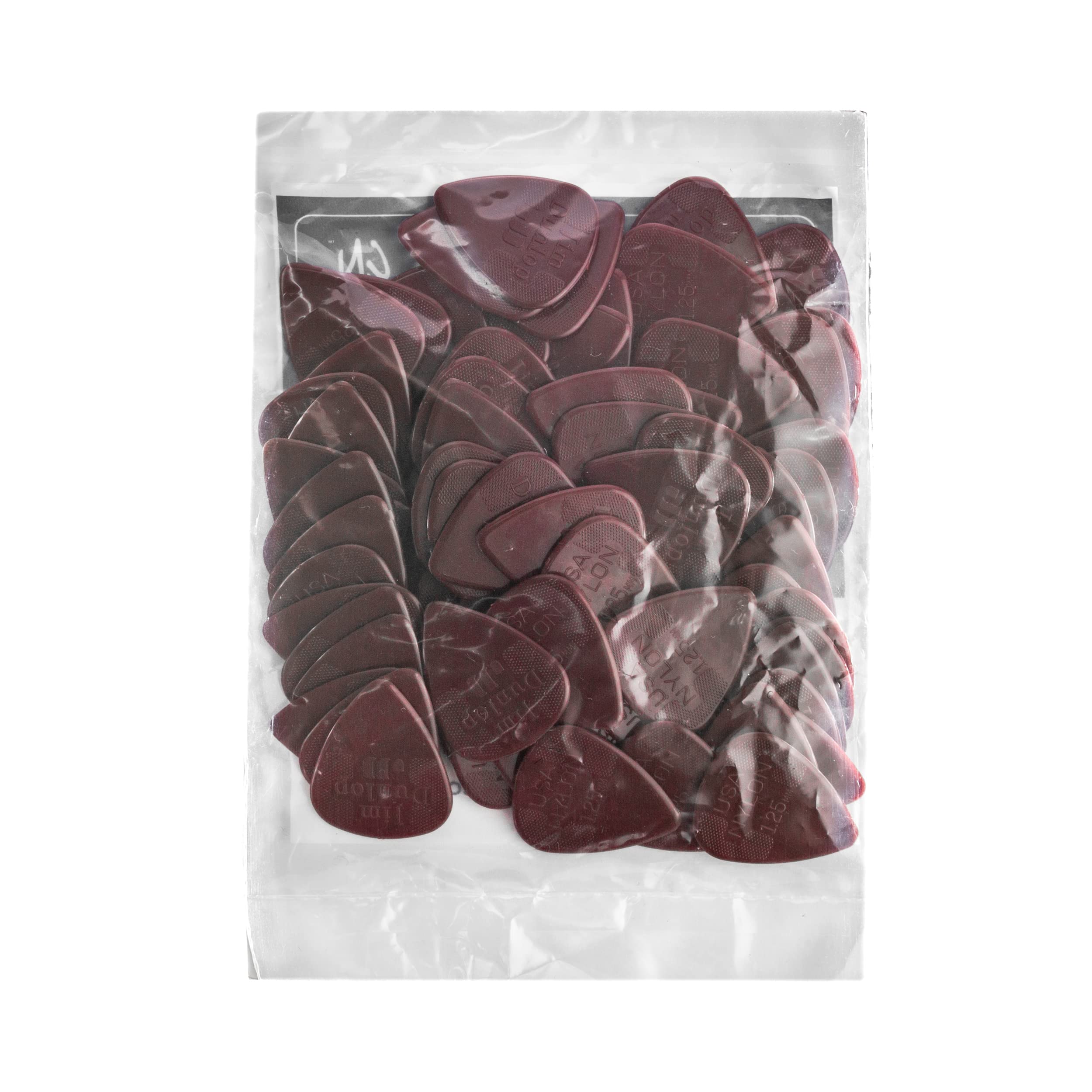 Jim Dunlop Nylon Standard 1.25mm Guitar Picks-72 Pack (44R125)