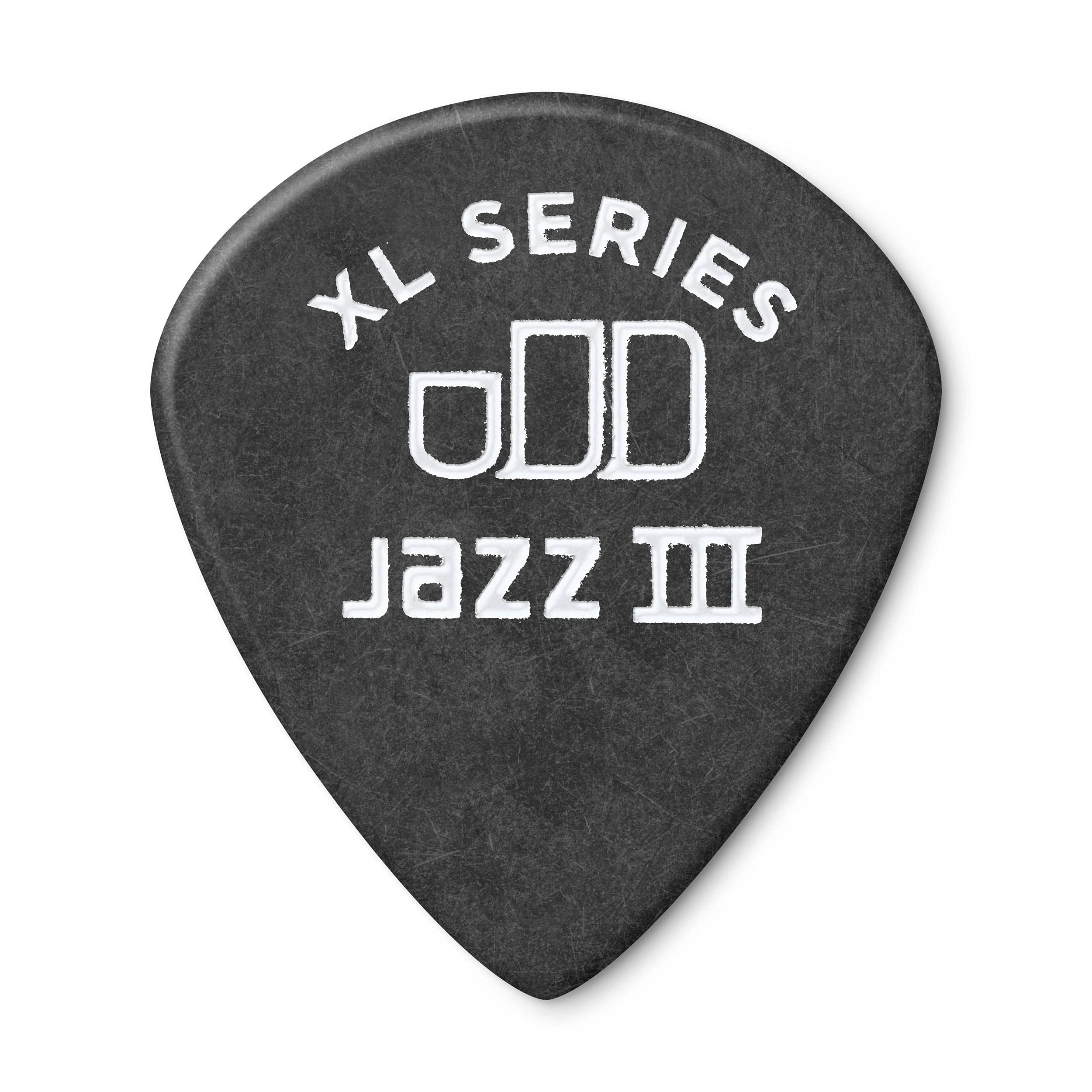 JIM DUNLOP Jazz III XL, Black, 1.35mm, 12/Player's Pack