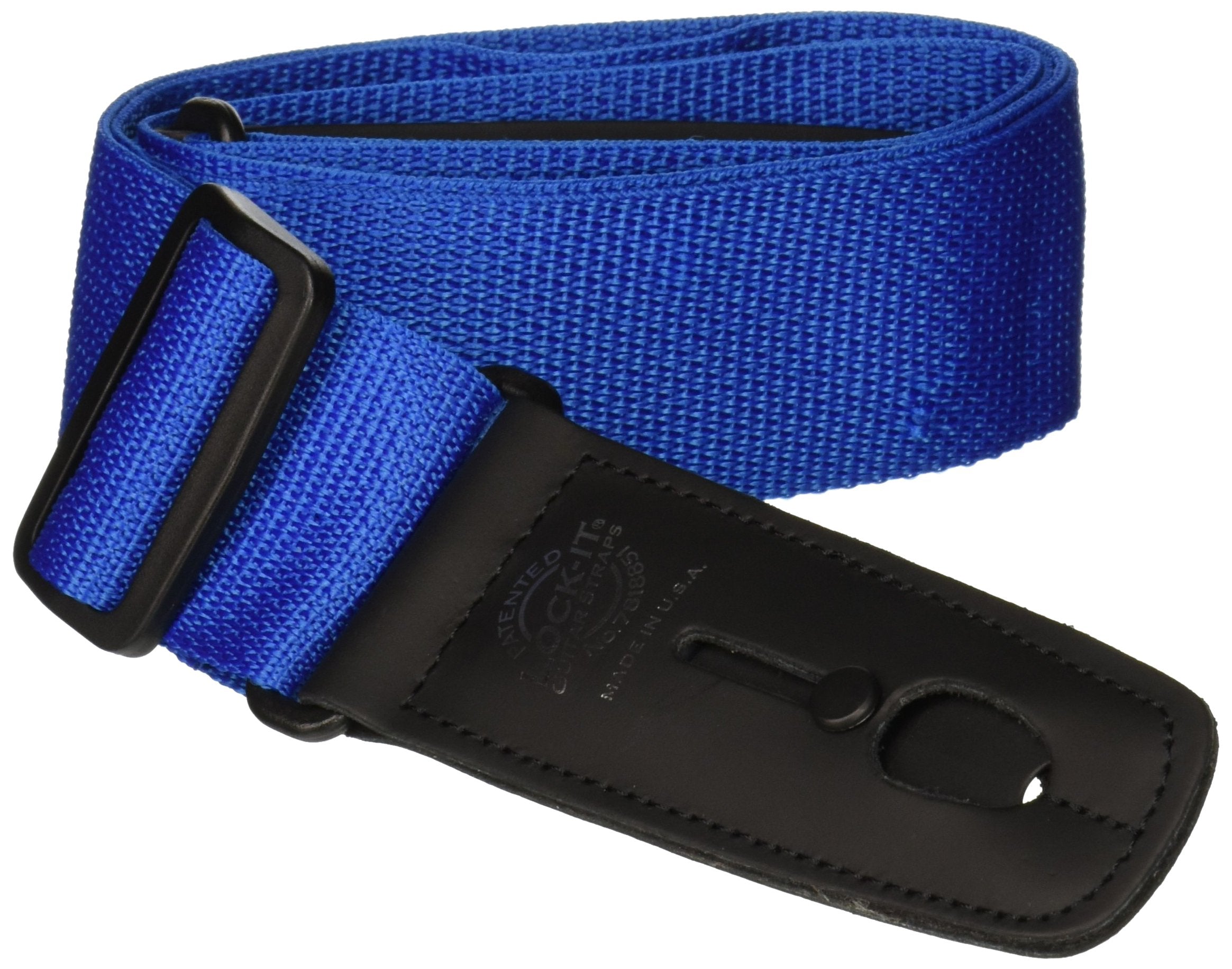 Lock It Lis001P2Blk Professional 2'' Polypro Strap With Locking Ends, Black