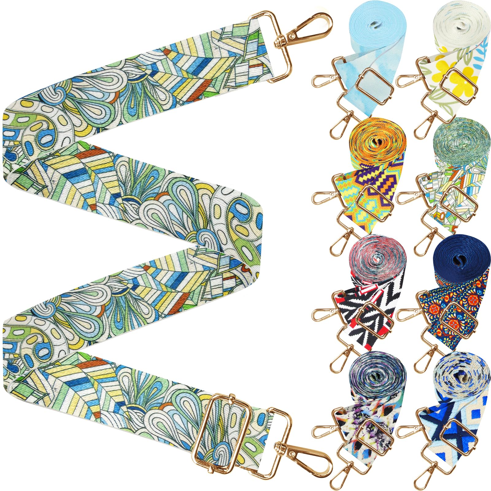 Grosun Purse Strap Crossbody Straps for Purses Bag Strap Shoulder Strap Guitar Strap Purse Replacement Straps for Handbags (KK)