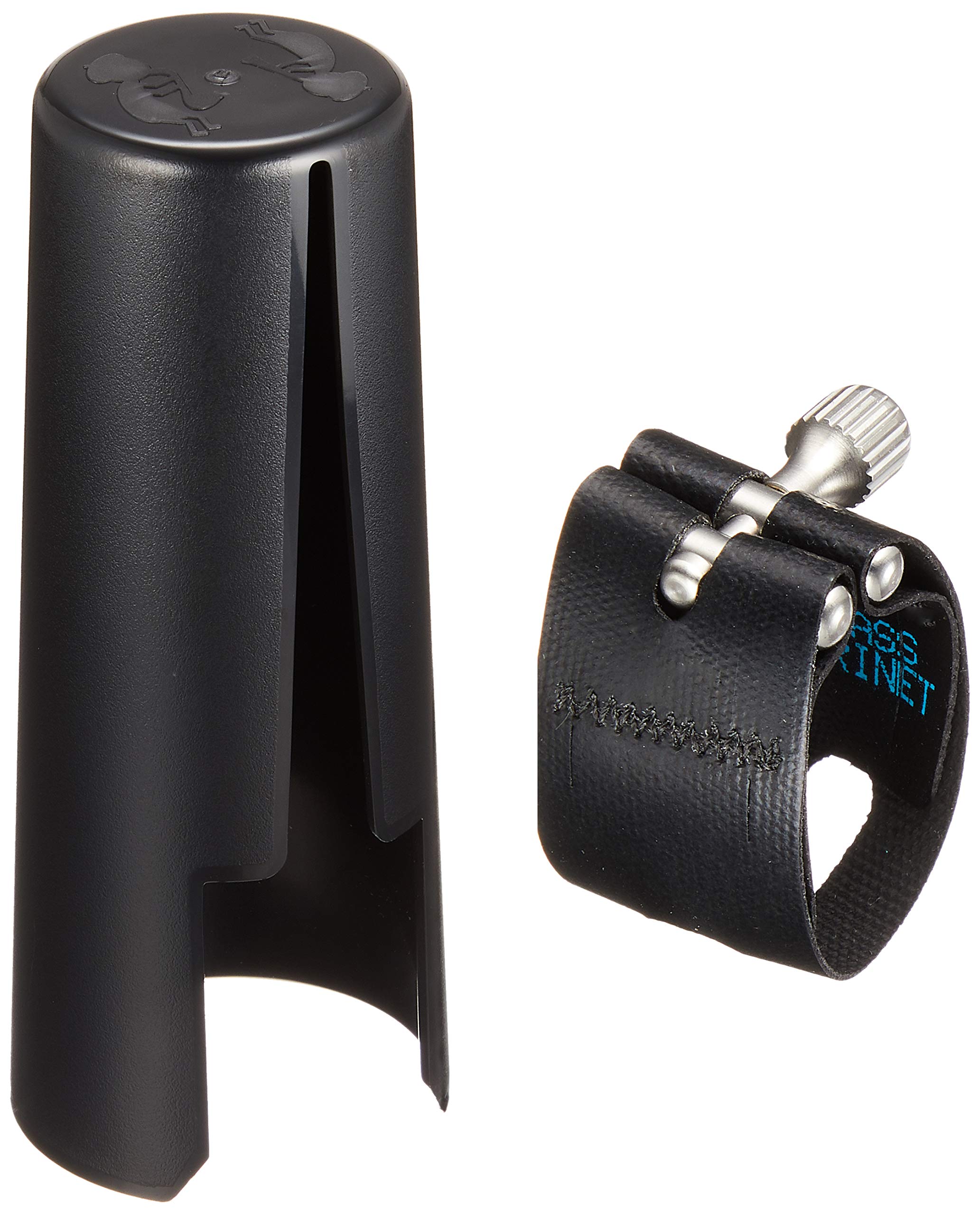 Rovner Ligature & Plastic Cap for Bass Clarinet - Light Ligature for Hard Rubber Mouthpiece (L-3RL (L10))