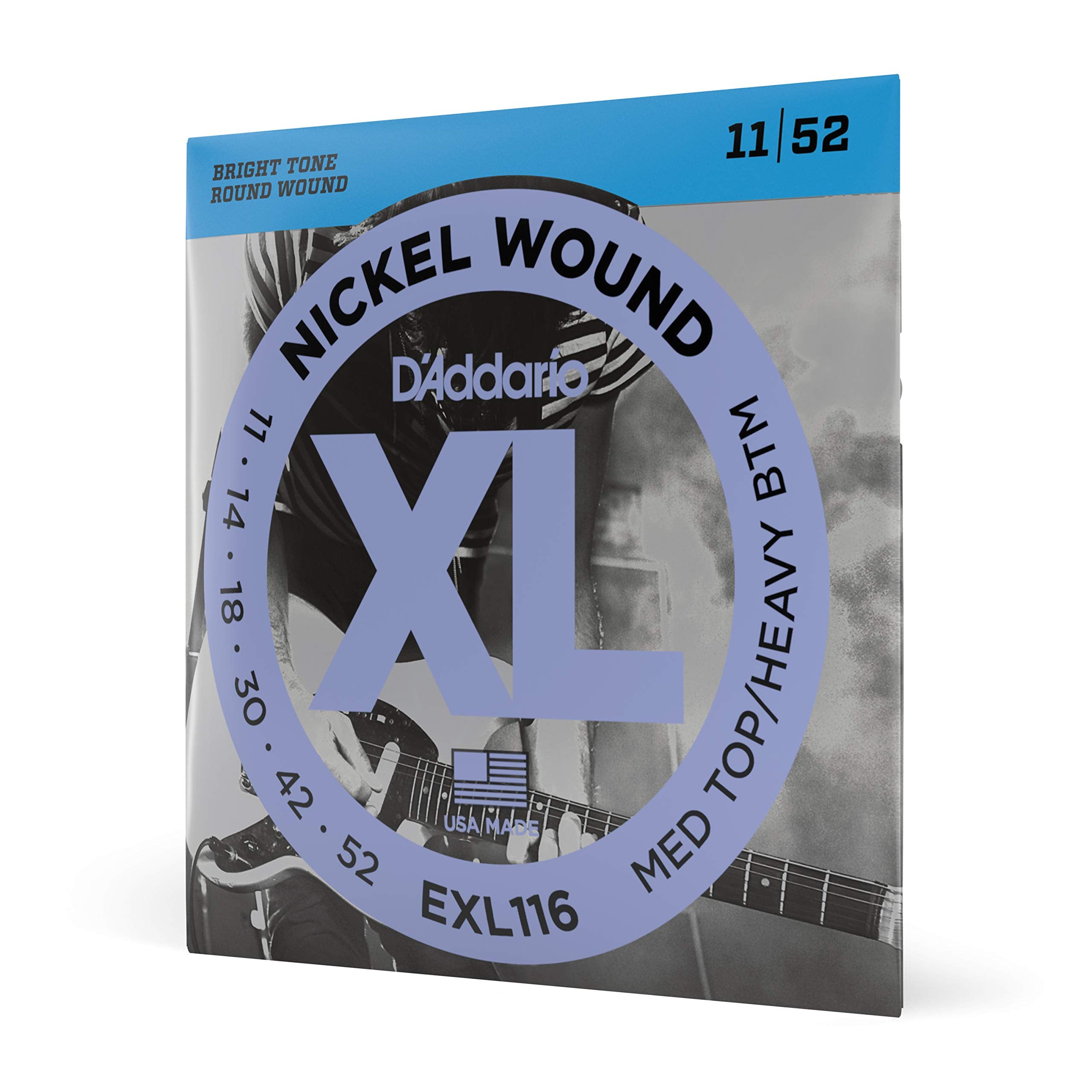 Daddario Guitar Strings - Xl Nickel Electric Guitar Strings - Exl116 - Perfect Intonation, Consistent Feel, Reliable Durability