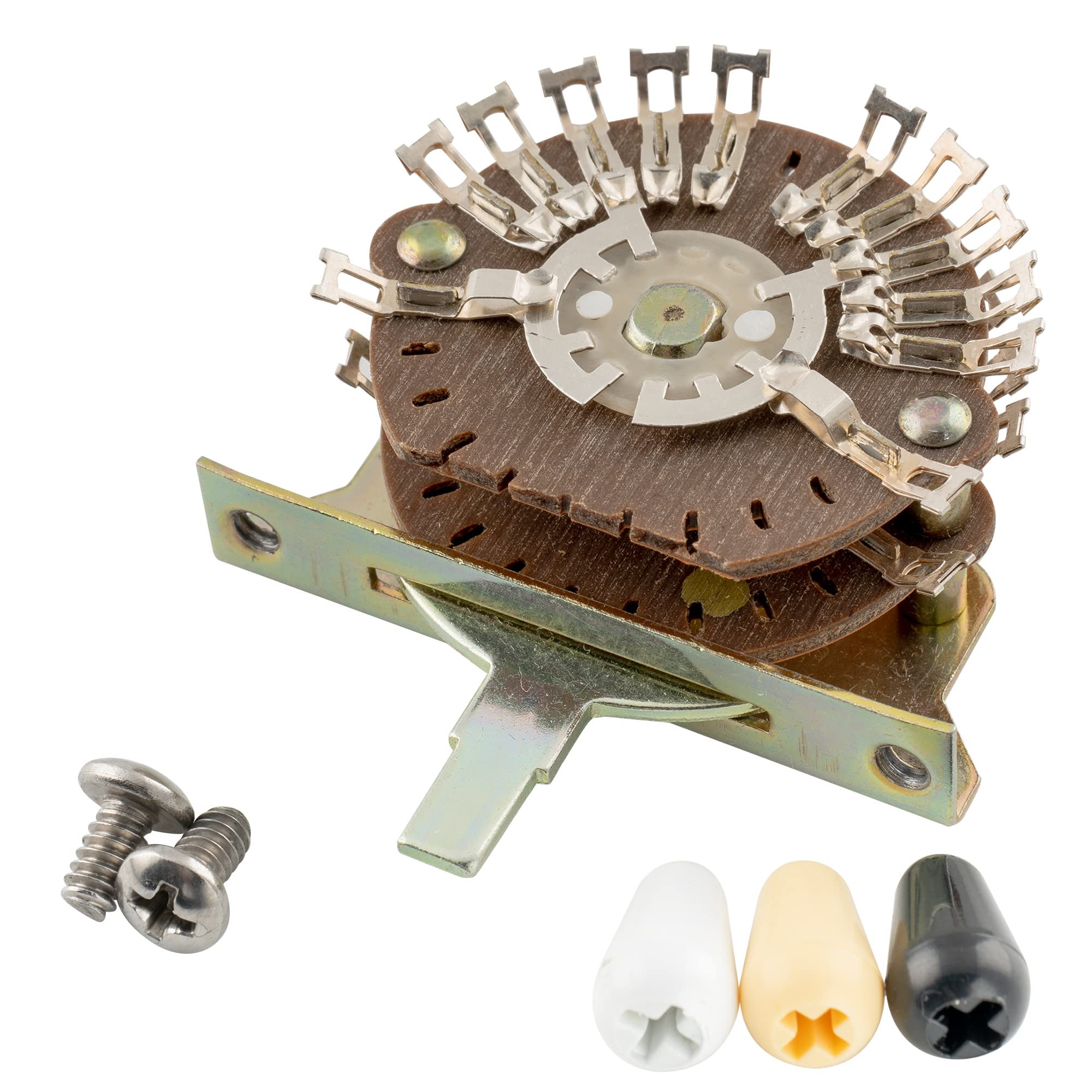 Oak-Grigsby Super 4-Pole 5-Way Pickup Selector Blade Switch Lever Switch for Strat Tele Style Electric Guitar