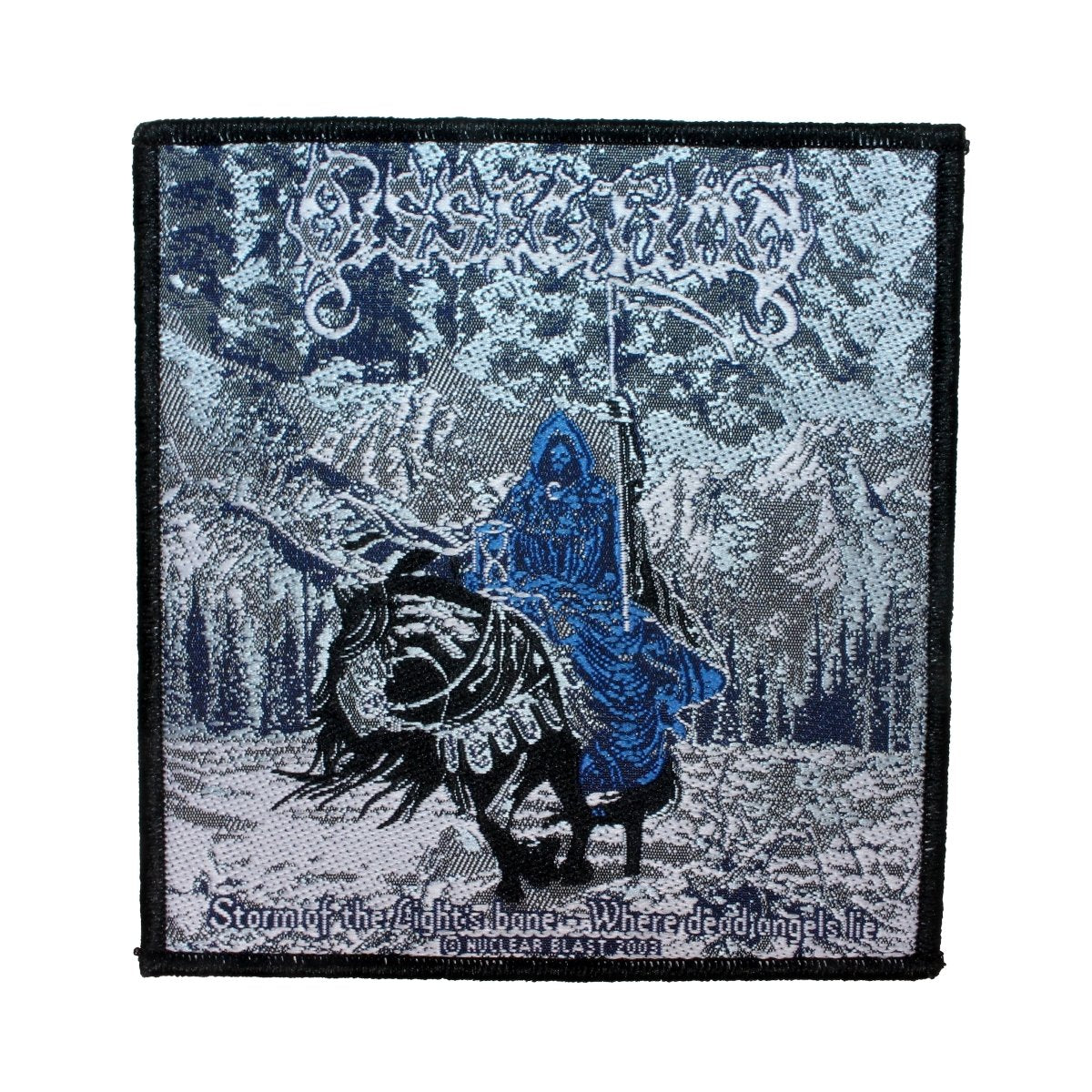 Dissection Storm Of The Light'S Bane Patch Black Metal Album Sew On Applique