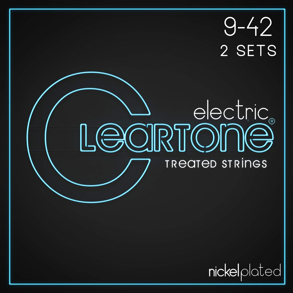 Cleartone 9409 Nickel Wound Electric Guitar Strings 9-42 (2-Pack) (9-42)