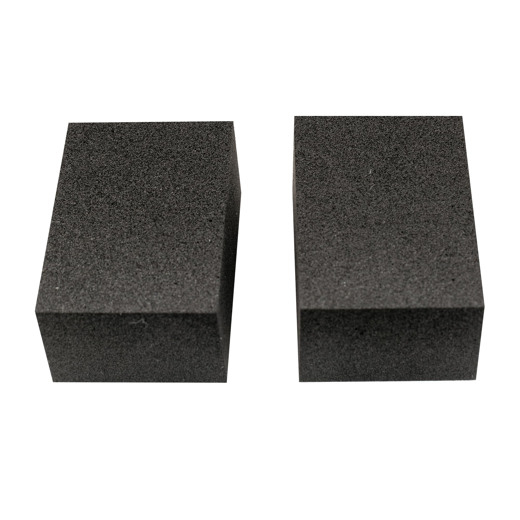 Musiclily Pro 40x27x17mm Self-Adhesive EVA Foam Pickup Height Adjustment Anti-Vibration Foam for P-Bass Pickup, Black (Set of 10